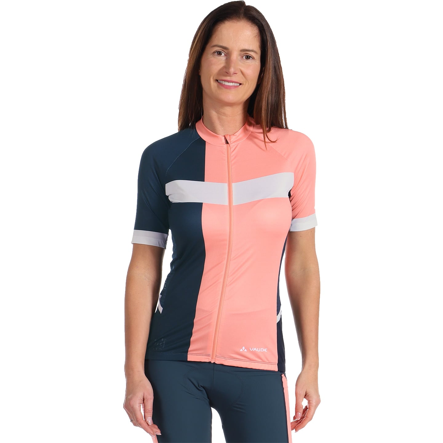 VAUDE Damentrikot Posta FZ, Größe 40, Velo Trikot, Rennradkleidung