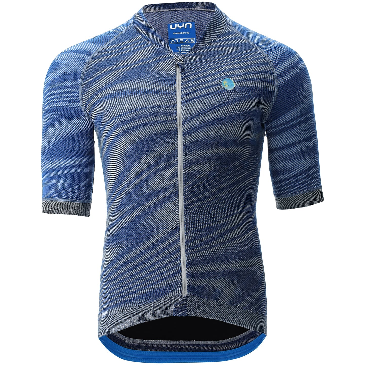 UYN Kurzarmtrikot Wave, für Herren, Größe XL, Radtrikot, Fahrradbekleidung