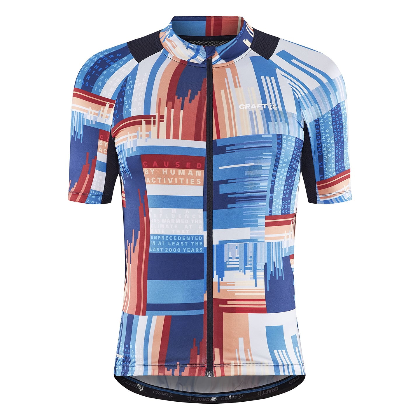CRAFT ADV Endurance Graphic Kurzarmtrikot, für Herren, Größe 2XL, Fahrradtrikot,