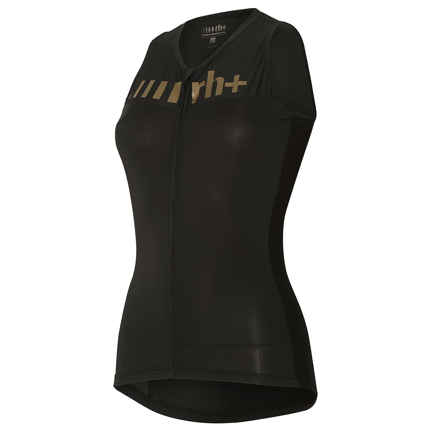 RH+ Logo Damentrikot ärmellos, Größe L, Radtrikot, Fahrradbekleidung