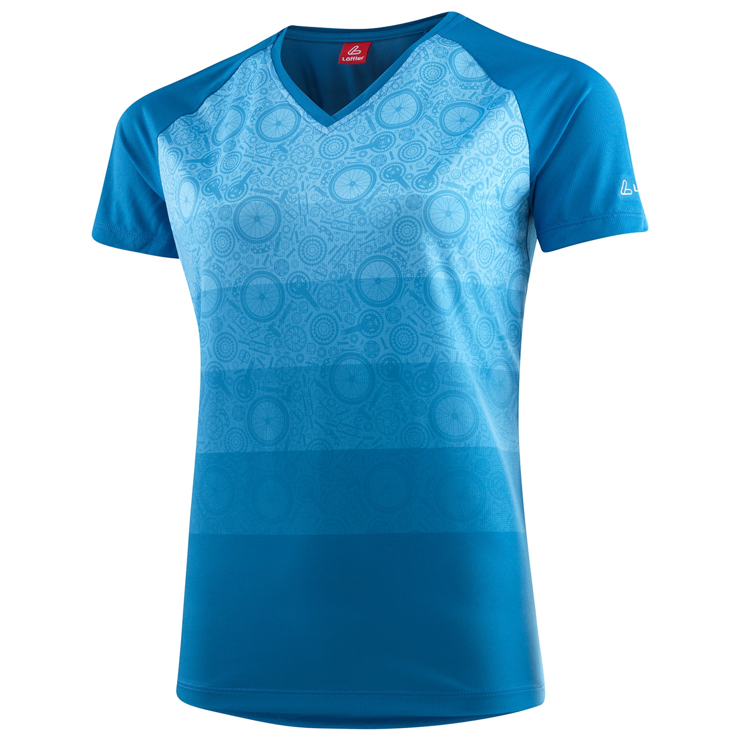 LÖFFLER Damen Components Bikeshirt