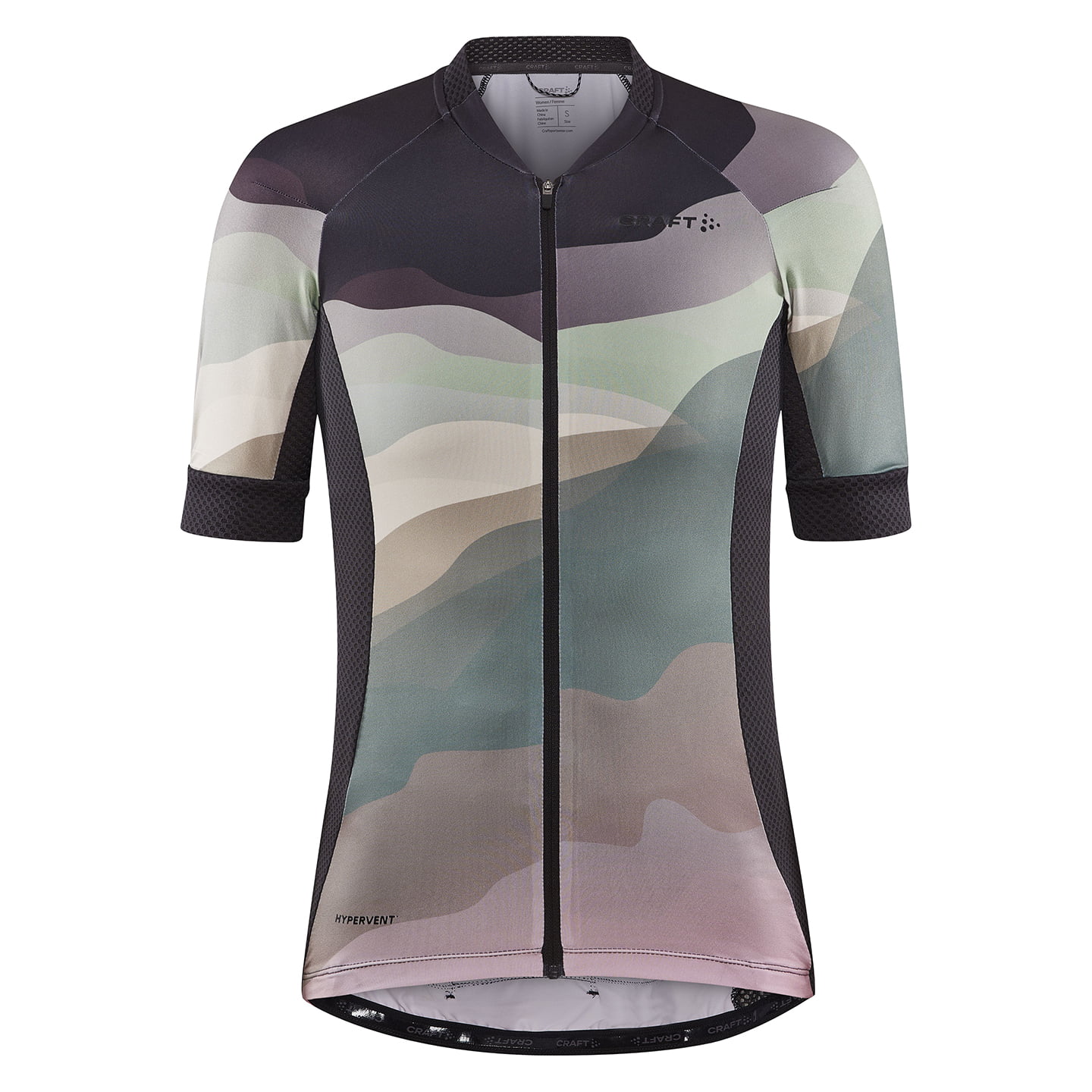 CRAFT ADV Endurance Graphic Damentrikot, Größe M, Fahrradtrikot,