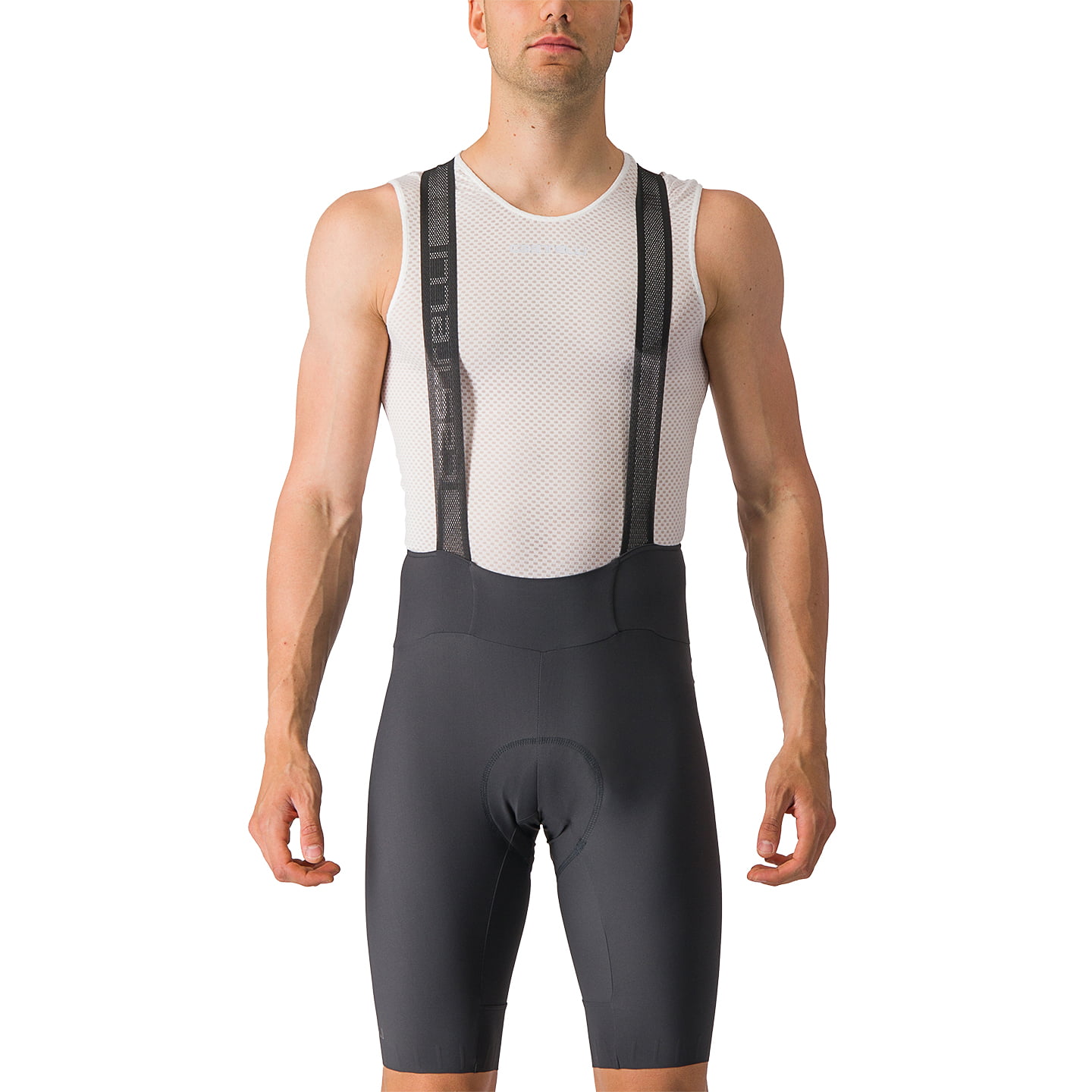 CASTELLI Espresso kurze Trägerhose, für Herren, Größe 2XL, Radlerhose,