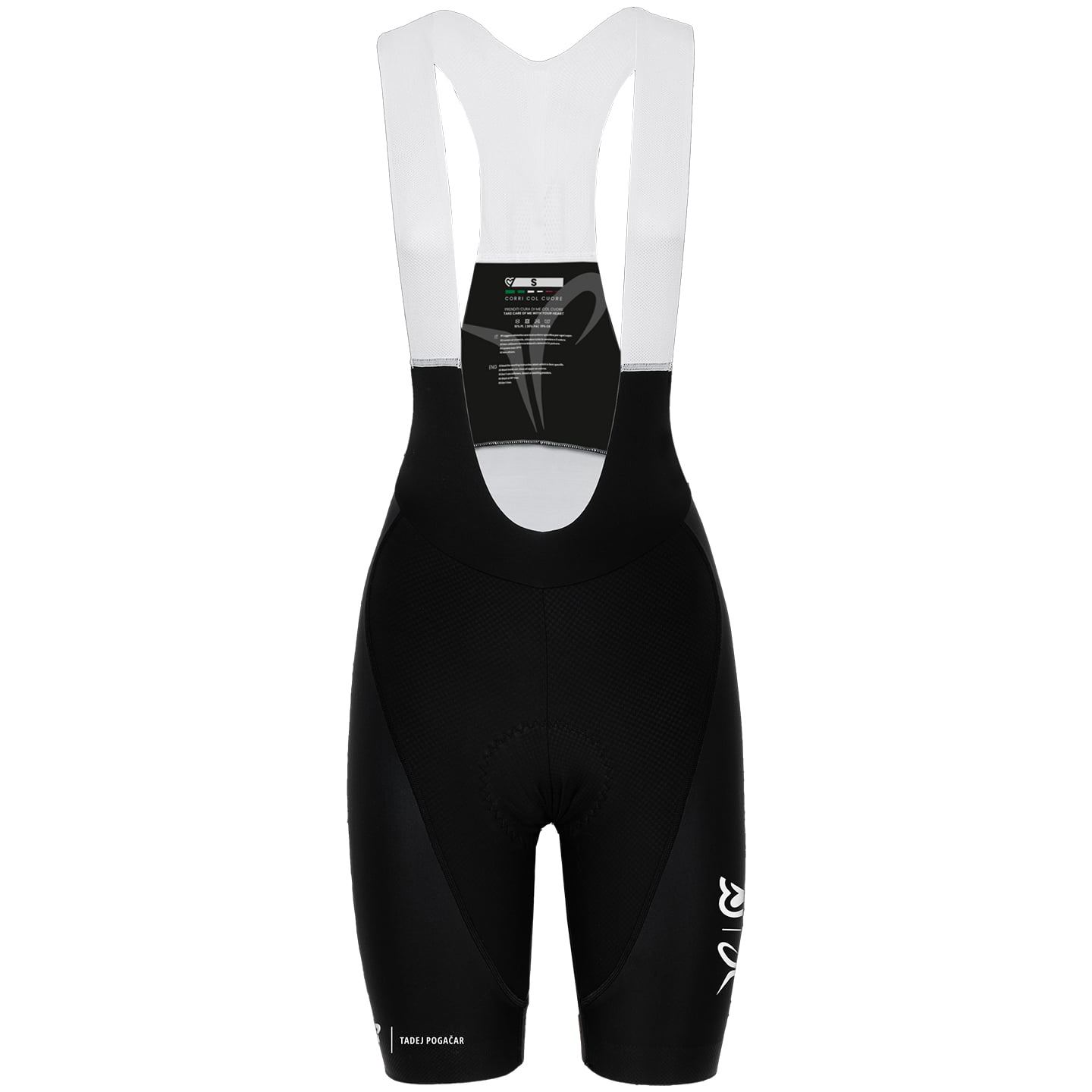 PISSEI Tadej Pogacar Sanremo kurze Trägerhose, für Herren, Größe L, Fahrradhose,