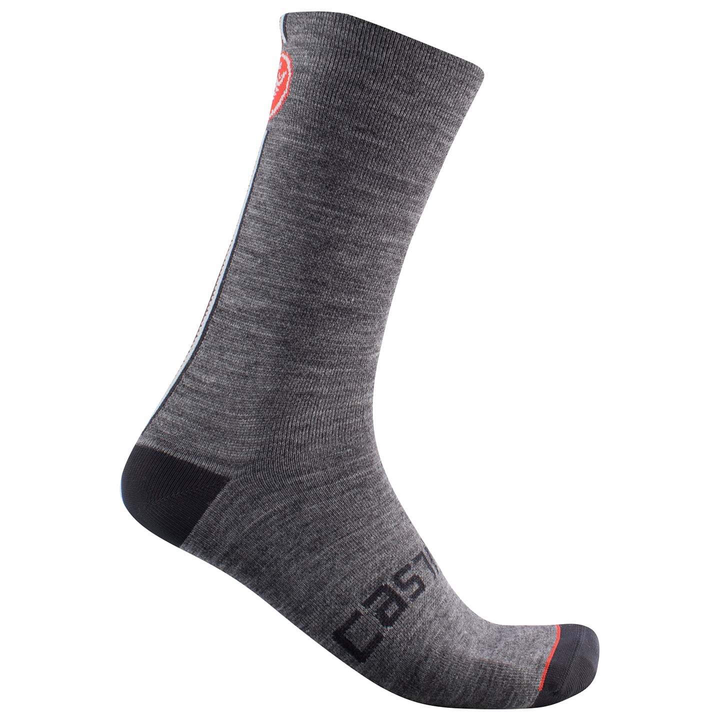 CASTELLI Racing Stripe 18 Winterradsocken, für Herren, Größe 2XL, Fahrradsocken,