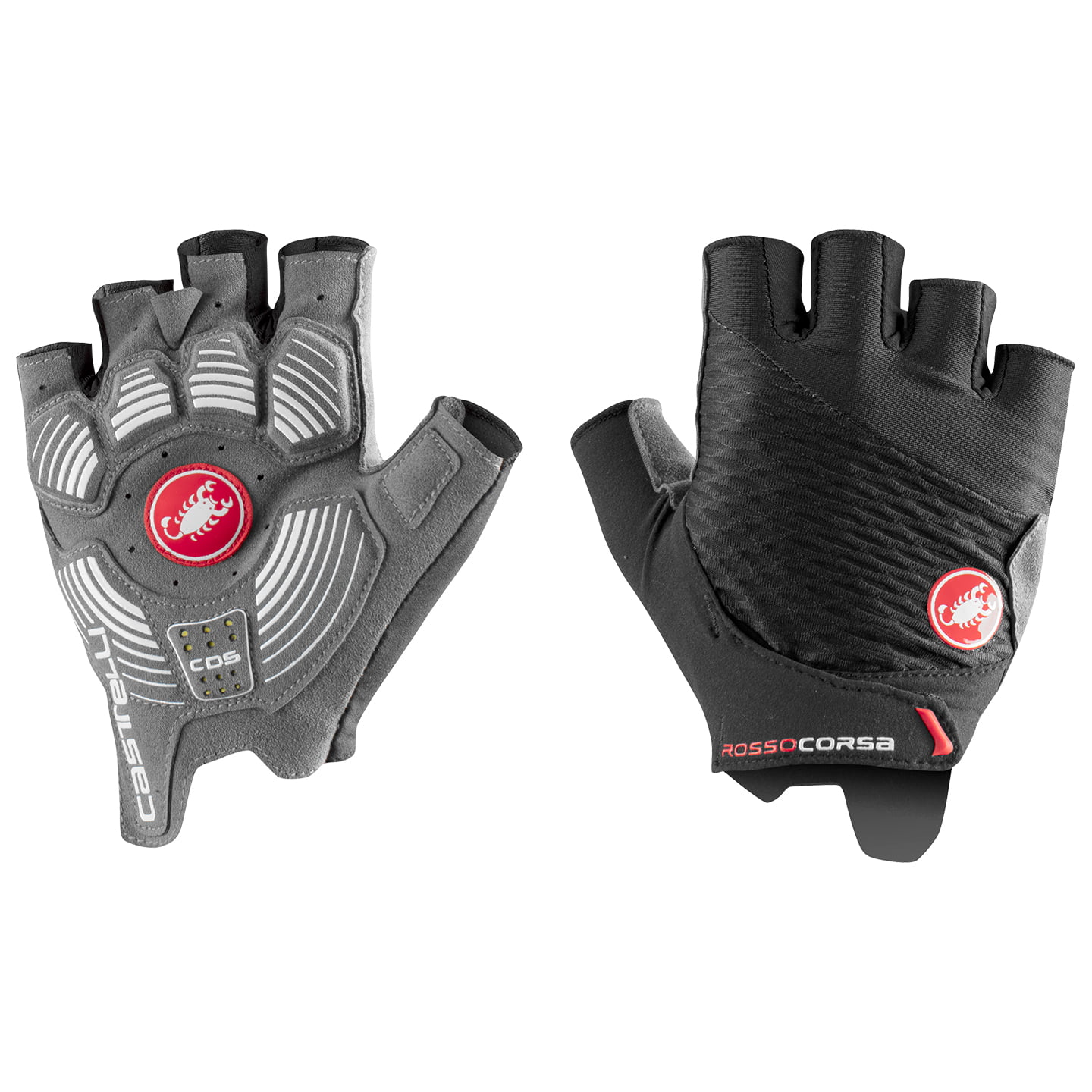 CASTELLI Rosso Corsa 2 Damen Handschuhe, Größe L, Rennrad Handschuhe,