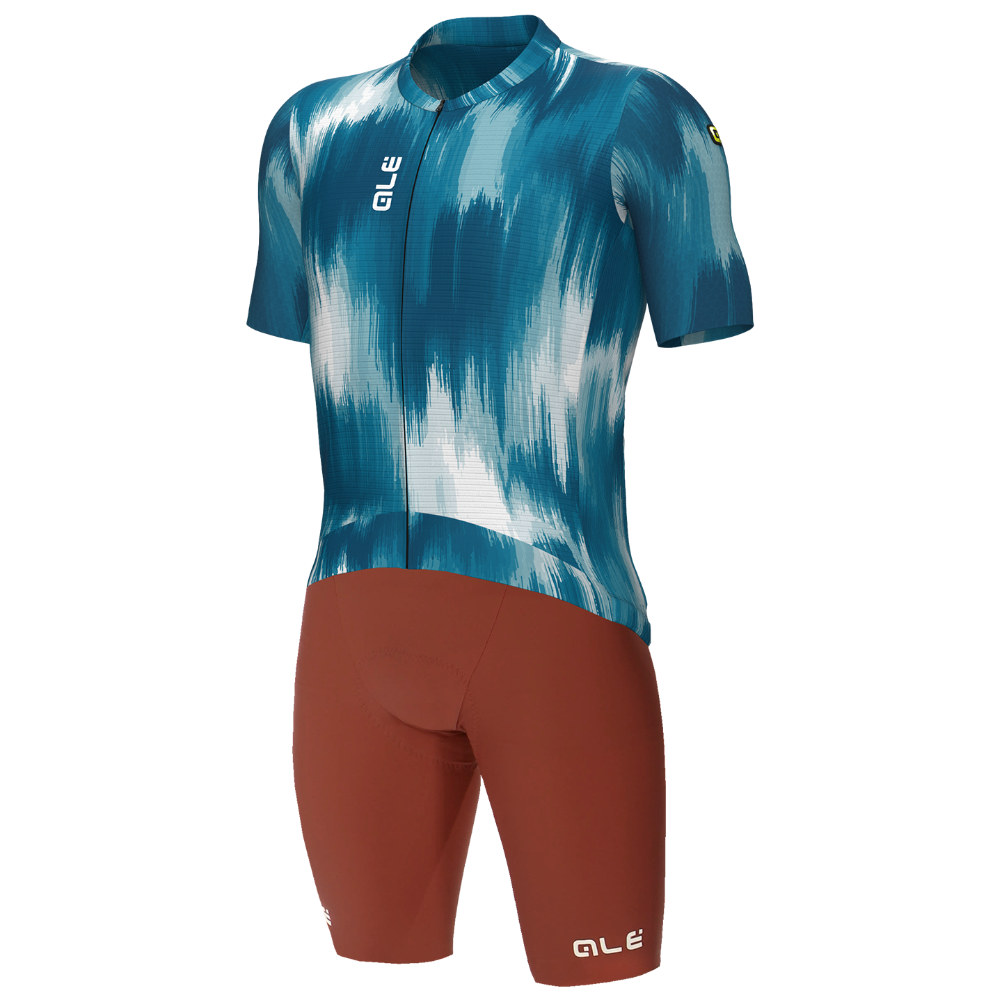 Set (Radtrikot + Radhose) ALÉ Argon Set (2 Teile), für Herren