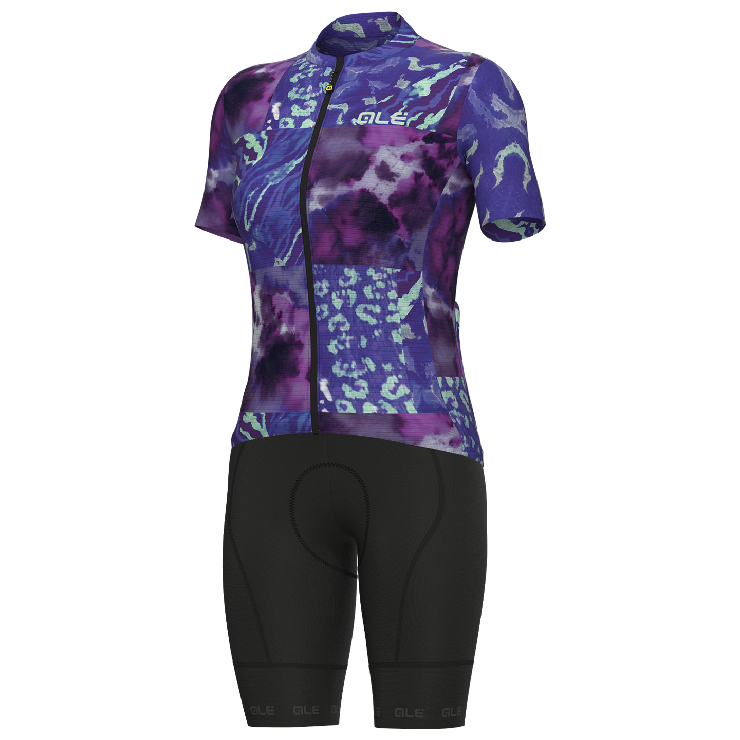 Damen-Set (Radtrikot + Radhose) ALÉ Linfa Damen-Set (2 Teile),