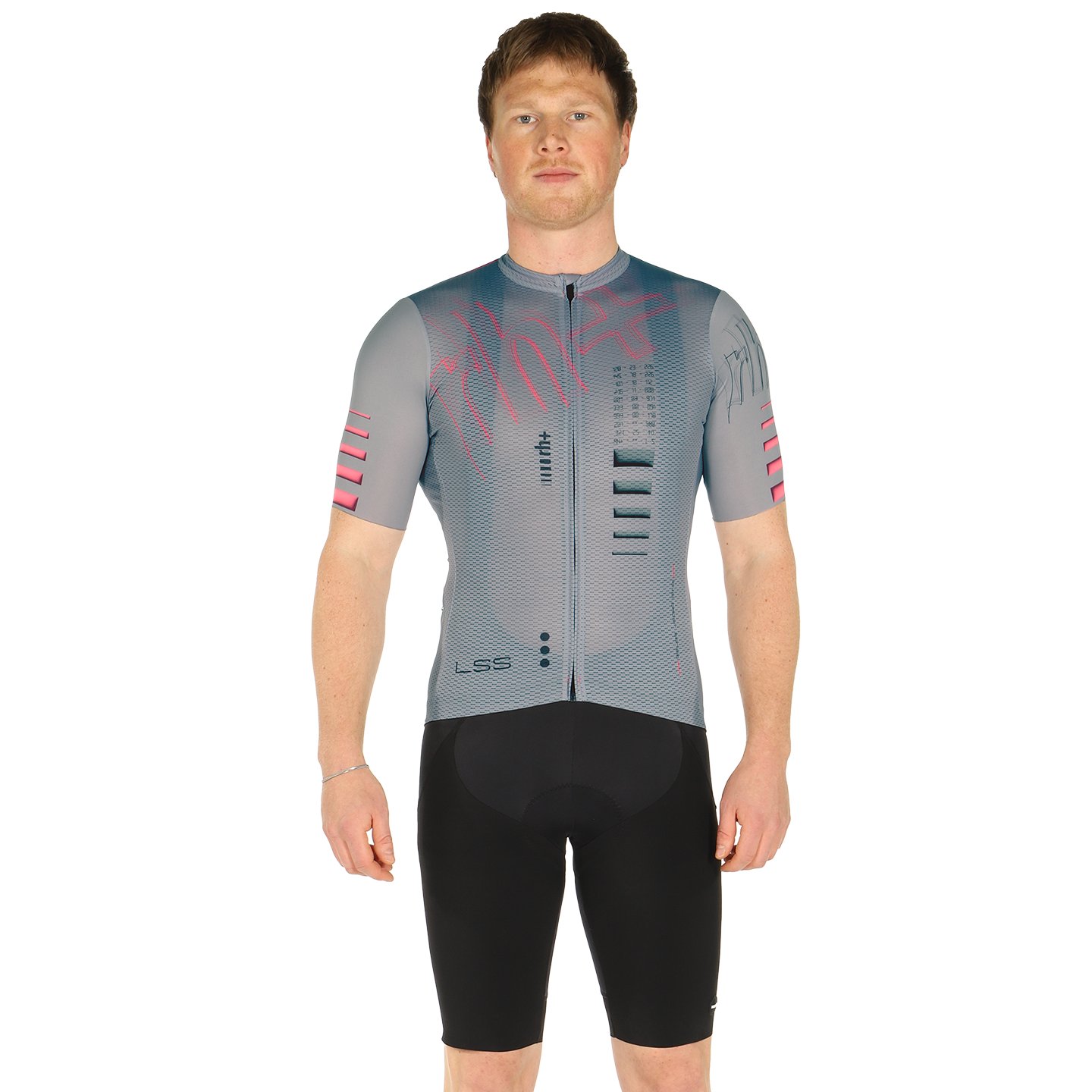Set (Radtrikot + Radhose) RH+ Pacer Pro Set (2 Teile), für Herren
