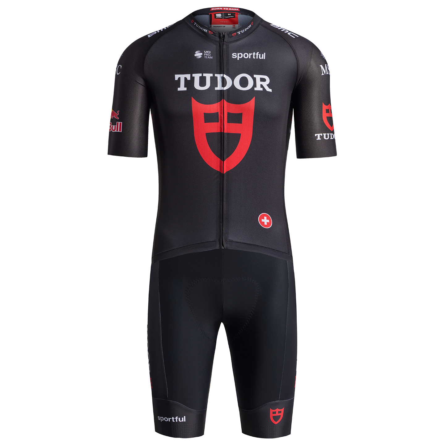 Set (Radtrikot + Radhose) TUDOR PRO CYLING TEAM 2026 Set (2 Teile), für Herren,