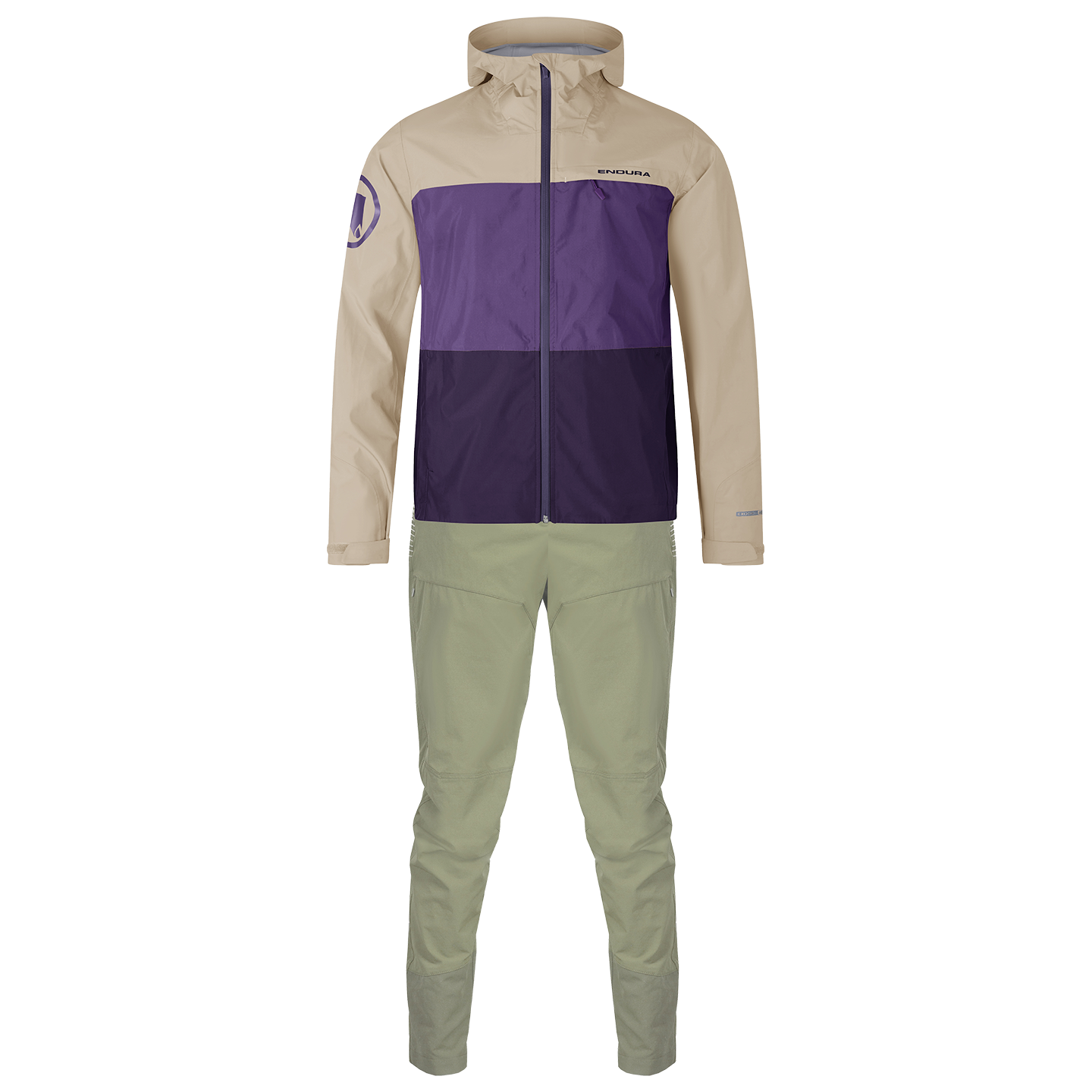 Set (Winterjacke + lange Radhose) ENDURA Singletrack ll Set (2 Teile), für