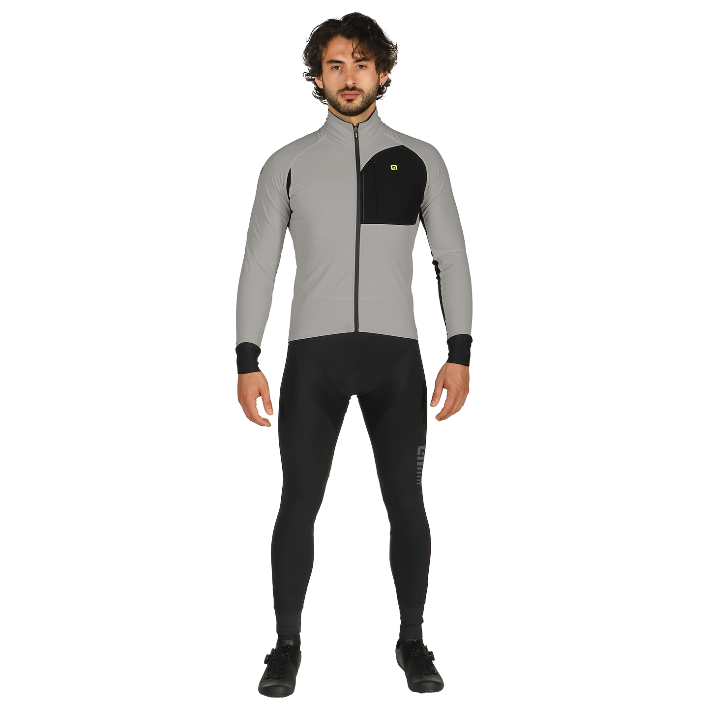ALÉ Set (Winterjacke + lange Radhose) Riparo Set (2 Teile), für Herren