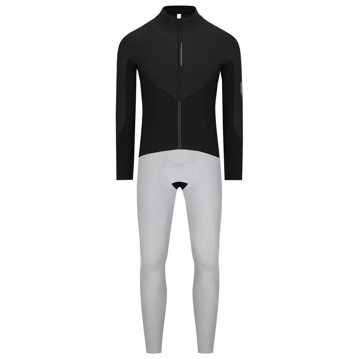 Set (Winterjacke + lange Radhose) Q36.5 Dottore Hybrid Que Set (2 Teile), für