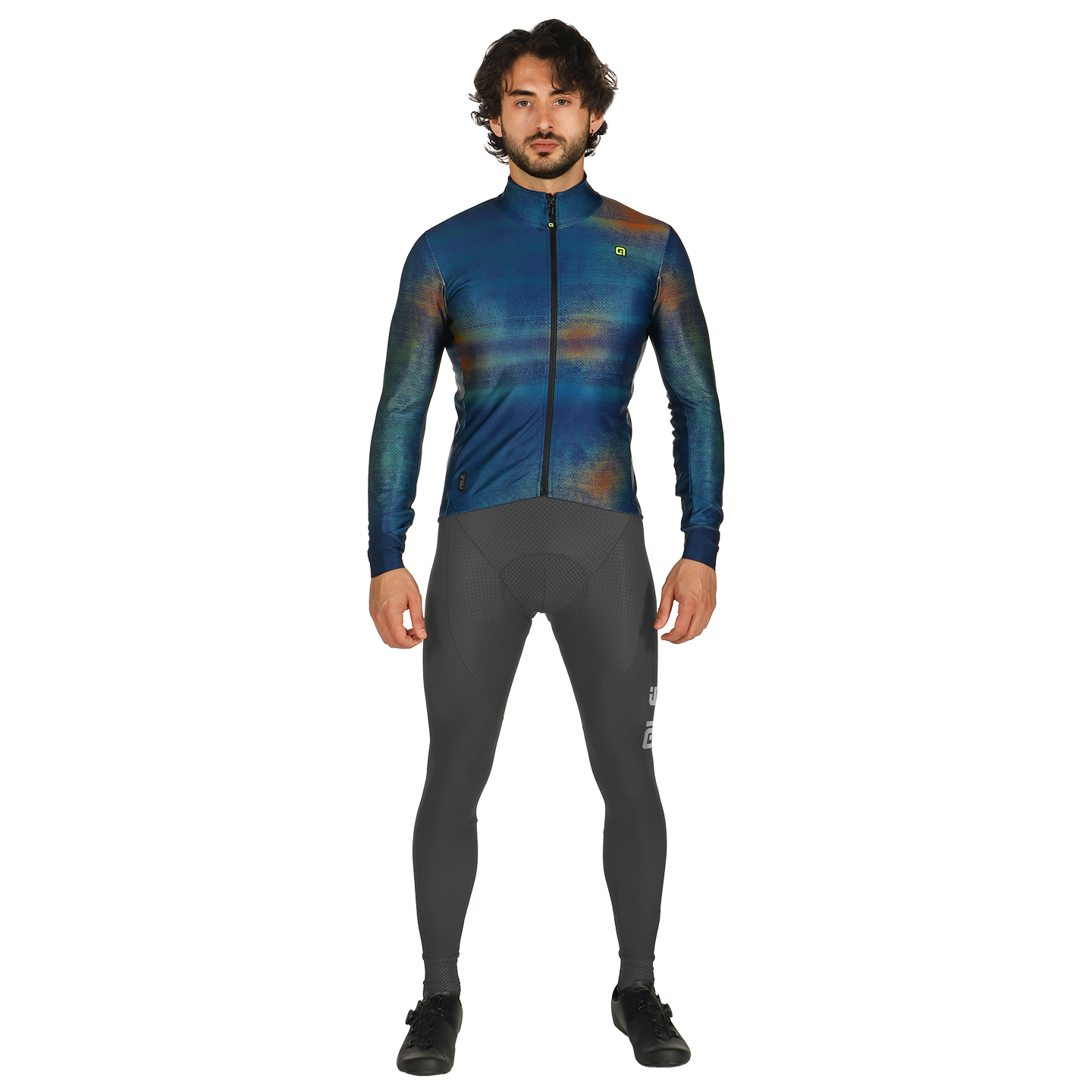 ALÉ Set (Winterjacke + lange Radhose) Traccia Set (2 Teile), für Herren