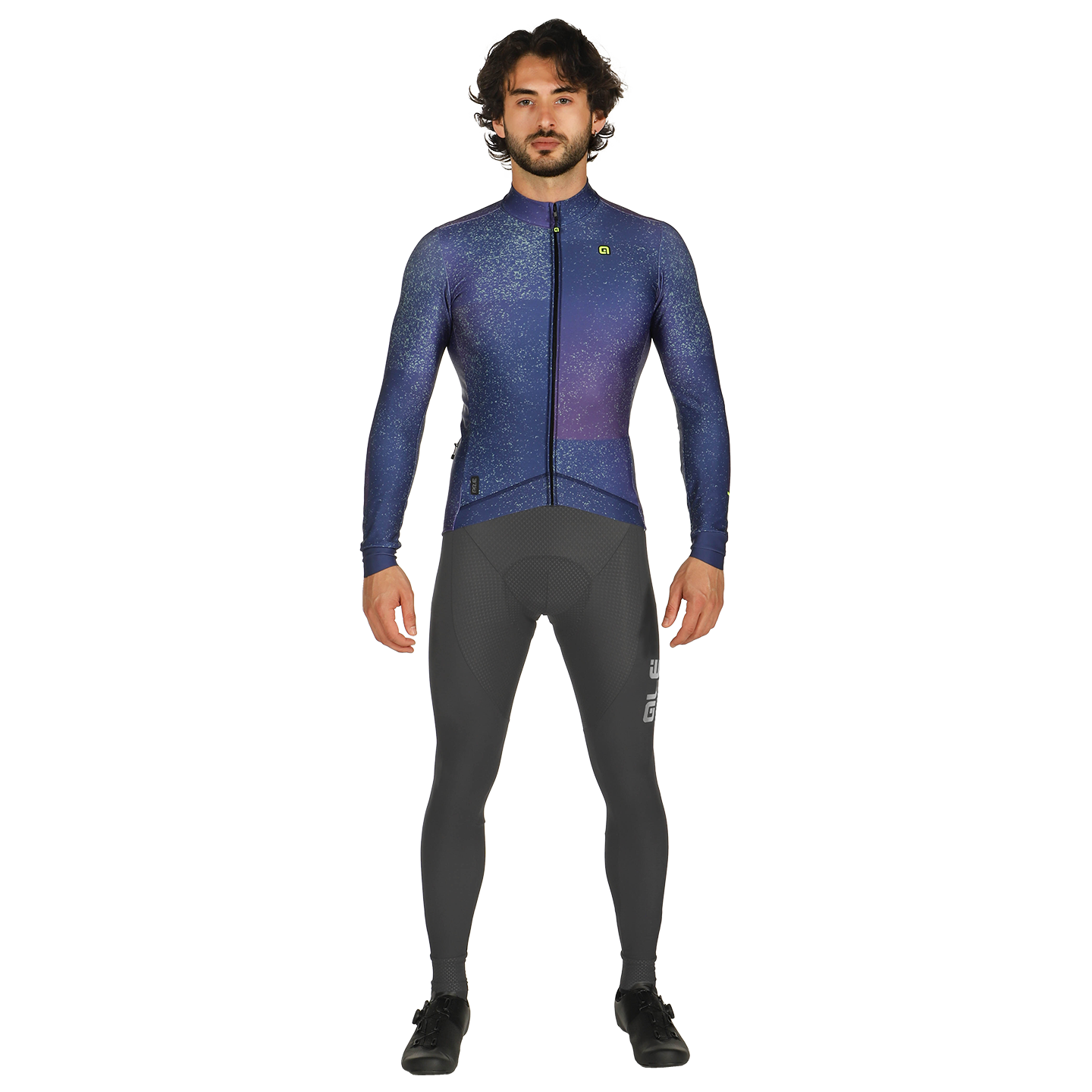 ALÉ Set (Winterjacke + lange Radhose) Stellar Set (2 Teile), für Herren