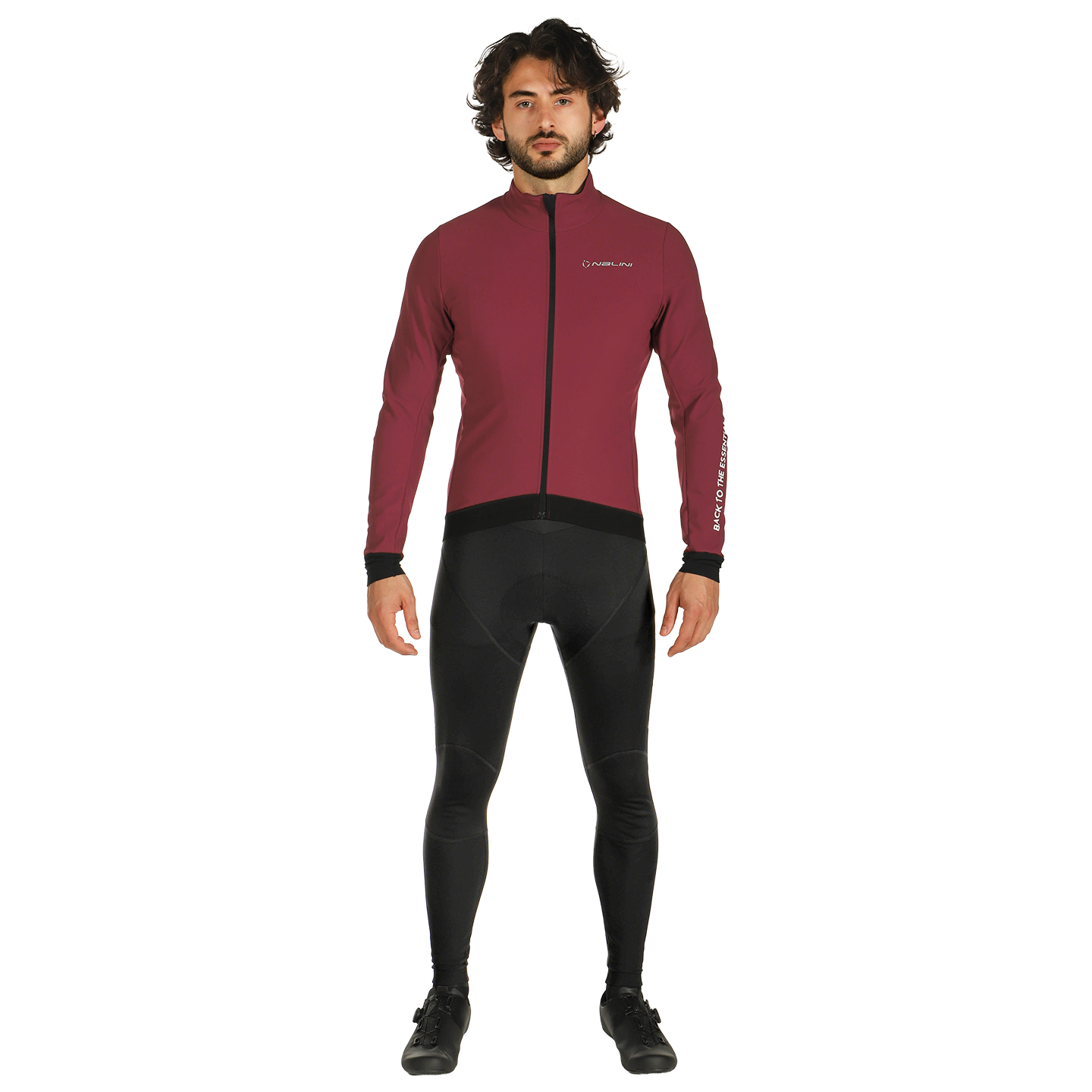Set (Winterjacke + lange Radhose) NALINI Pure Road Set (2 Teile), für
