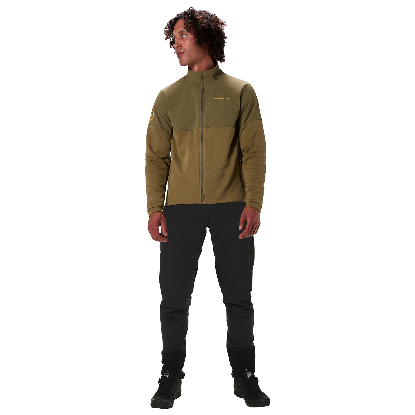 Set (Winterjacke + lange Radhose) ENDURA Singletrack Thermal Set (2 Teile), für