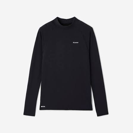 DECATHLON UV-Shirt SuDamen langarm 900 Lou Eclipse - Lycra