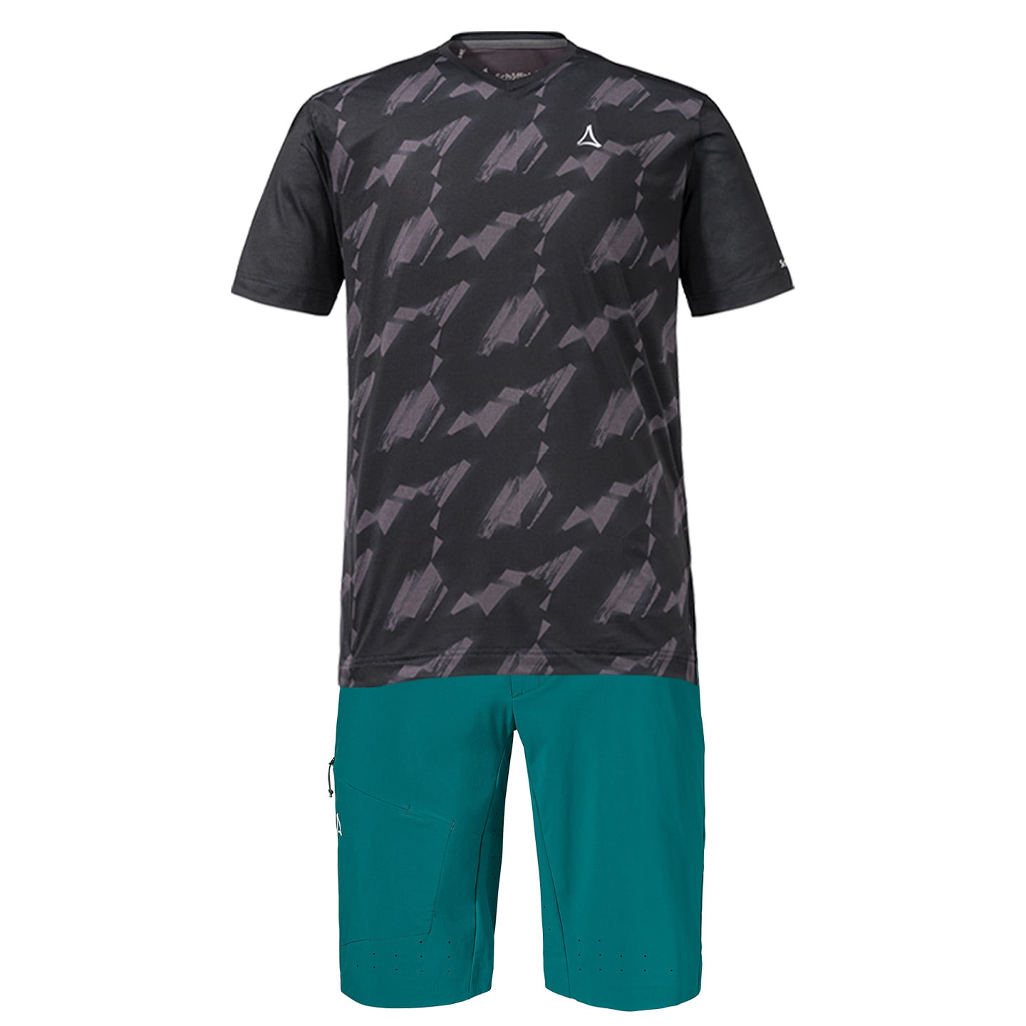 Set (Radtrikot + Radhose) SCHÖFFEL Huesca Set (2 Teile), für Herren