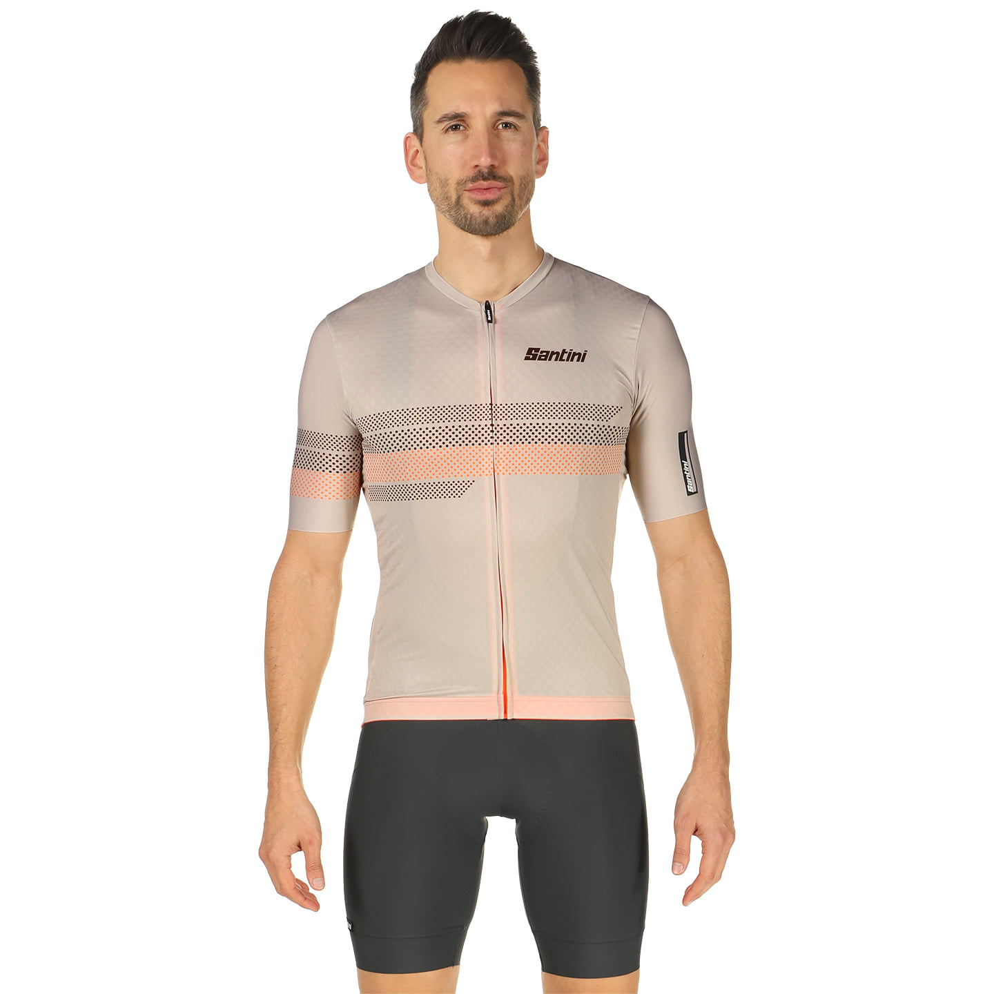 Set (Radtrikot + Radhose) SANTINI Idea Set (2 Teile), für Herren