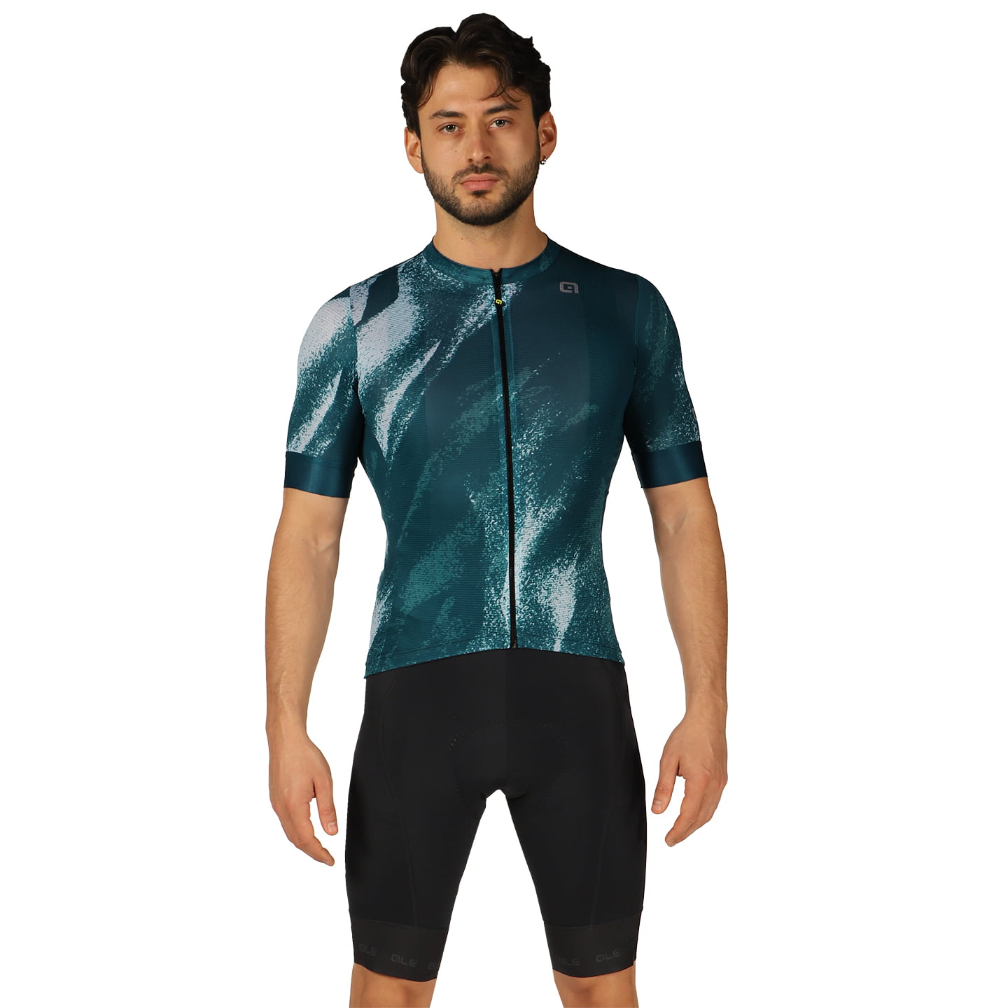 Set (Radtrikot + Radhose) ALÉ Trace Set (2 Teile), für Herren