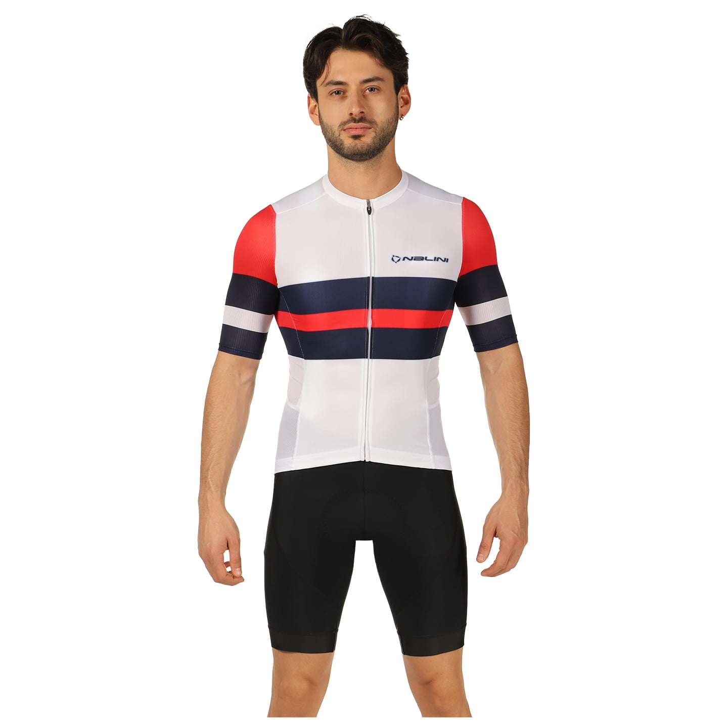 Set (Radtrikot + Radhose) NALINI Linear Set (2 Teile), für Herren