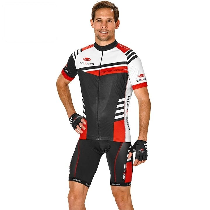 Set (Radtrikot + Radhose) BOBTEAM Performance Line III Set (2 Teile), für