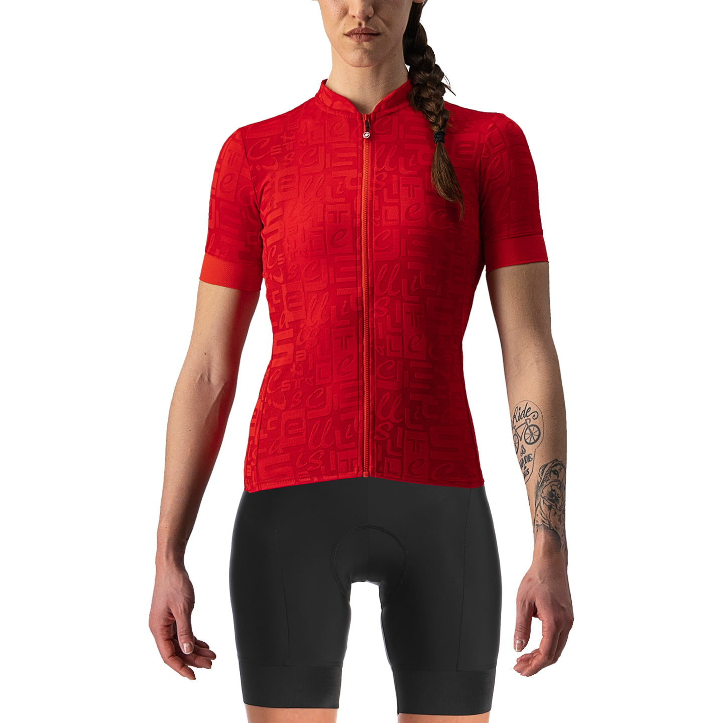 Damen-Set (Radtrikot + Radhose) CASTELLI Promessa Jacquard Damen-Set (2 Teile),