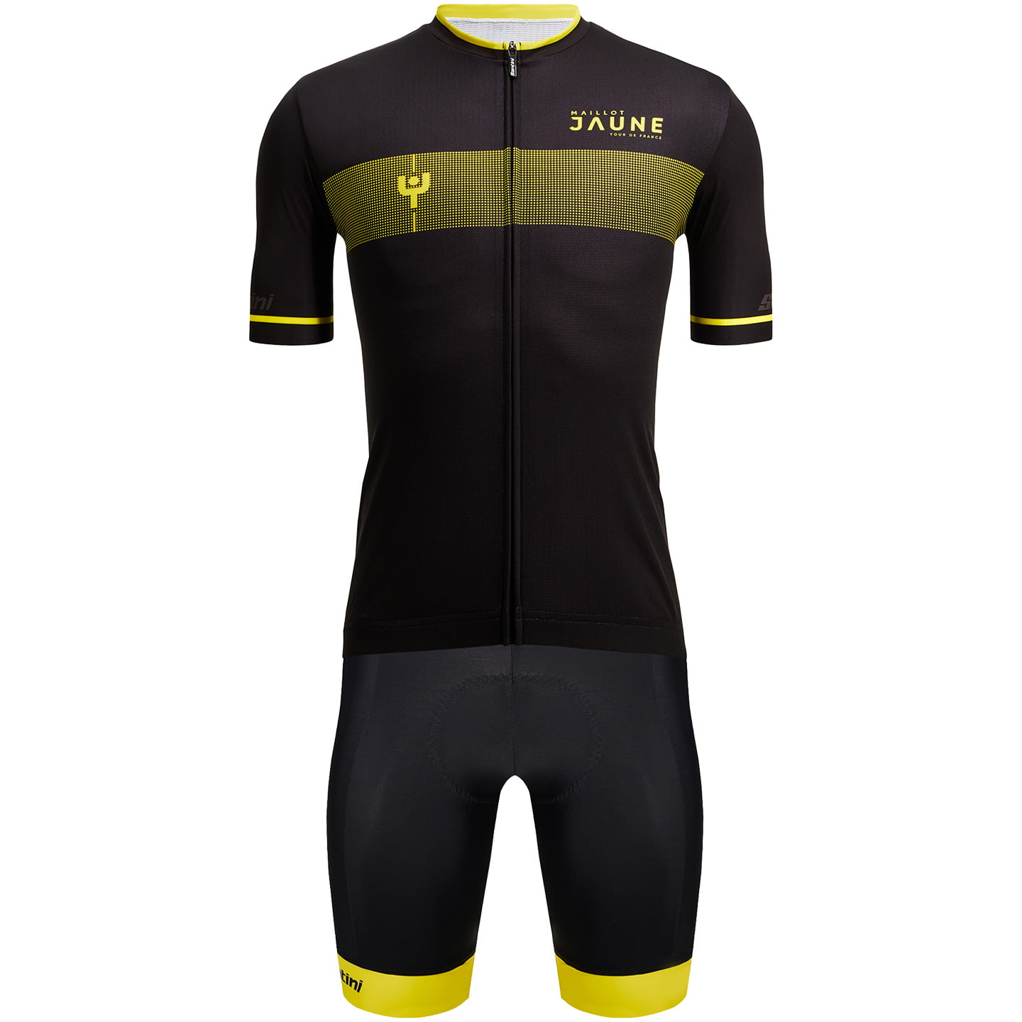 Set (Radtrikot + Radhose) TOUR DE FRANCE YDots 2022 Set (2 Teile), für Herren,