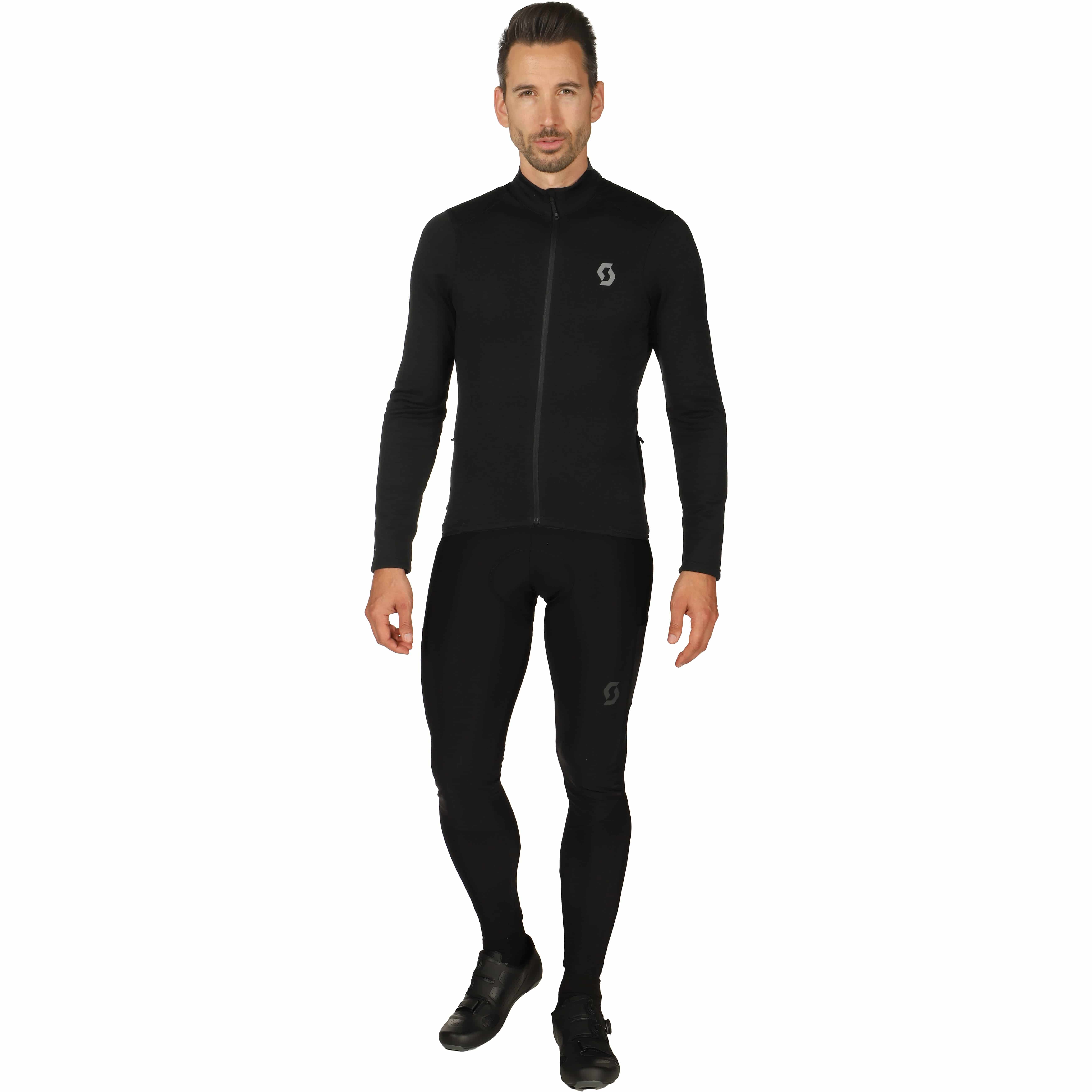 Set (Radtrikot + Radhose) SCOTT Gravel Warm Merino Set (2 Teile), für