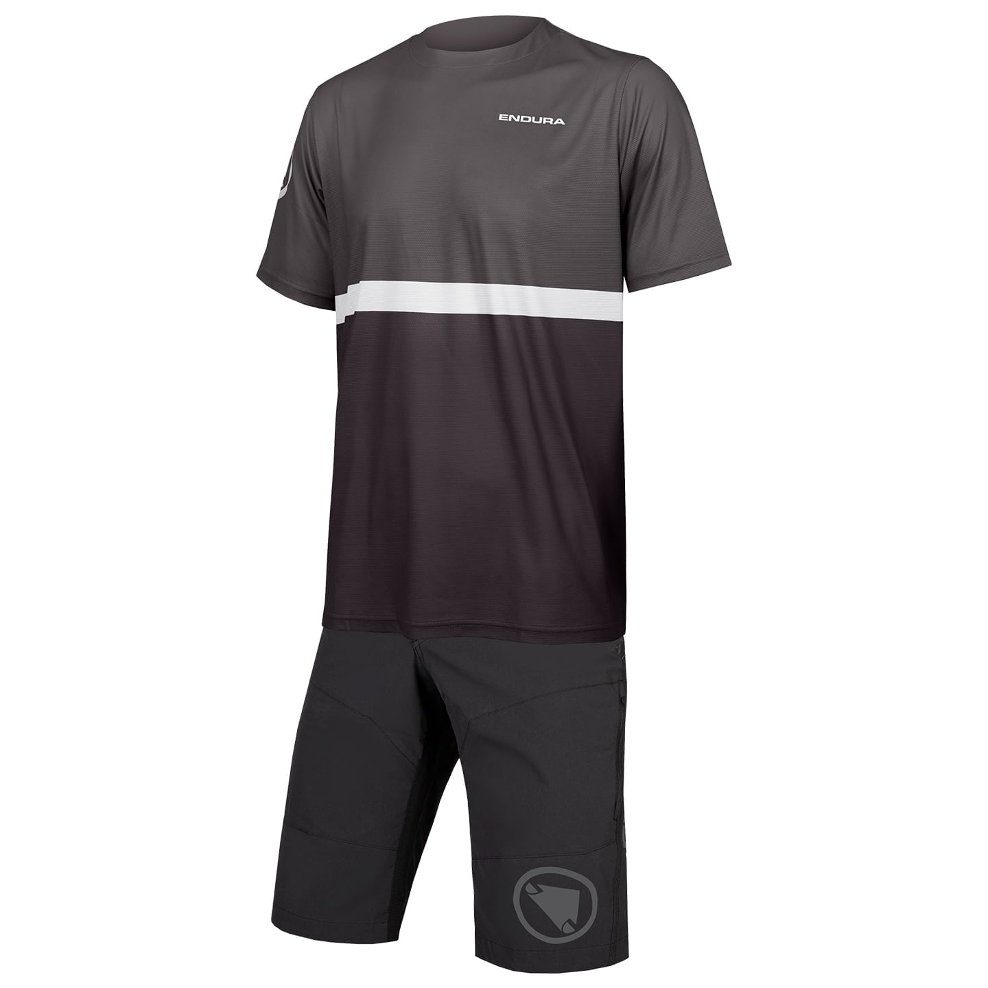 Set (Radtrikot + Radhose) ENDURA Singletrack Core II Set (2 Teile), für