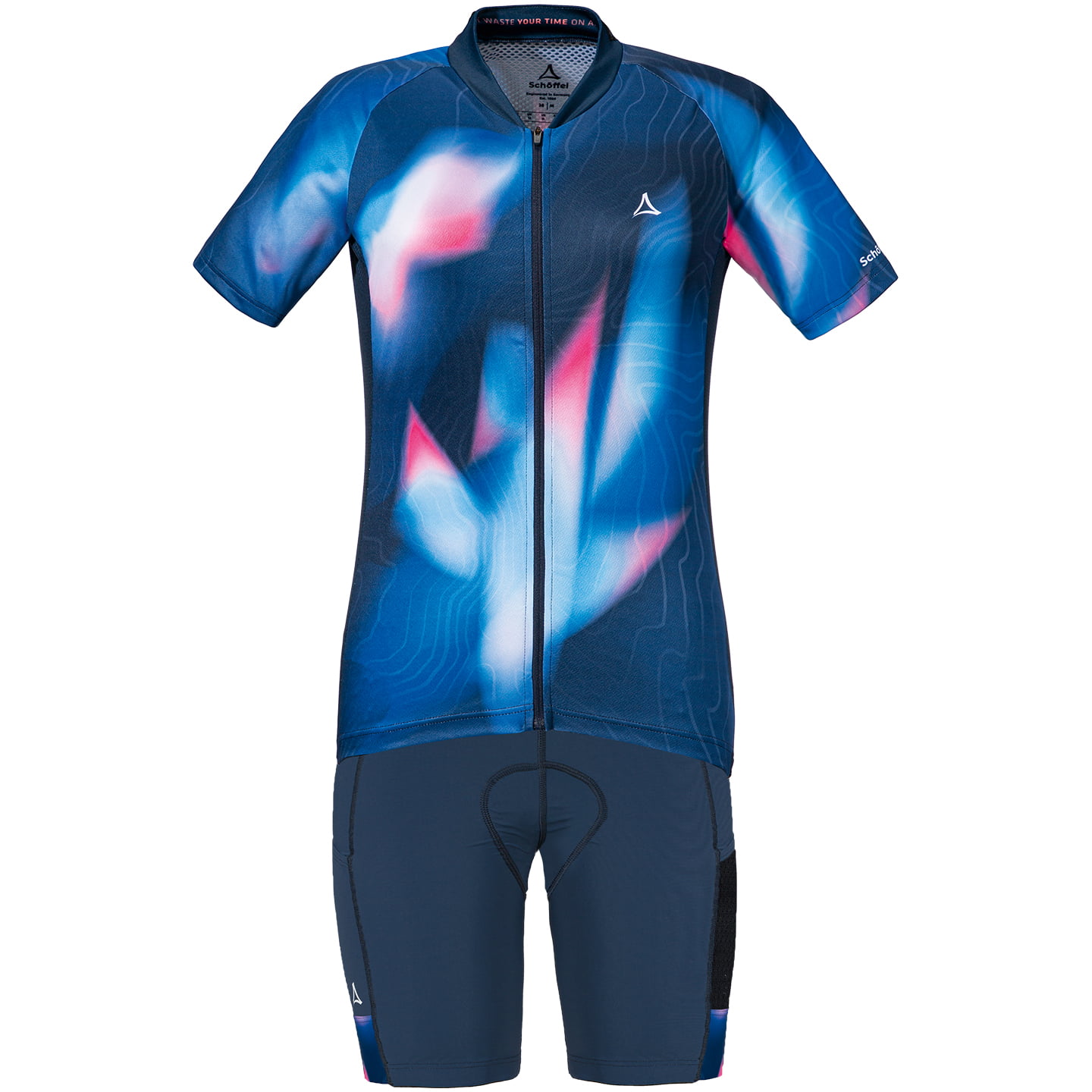 Damenset (Radtrikot + Radhose) SCHÖFFEL Vertine, Fahrradbekleidung