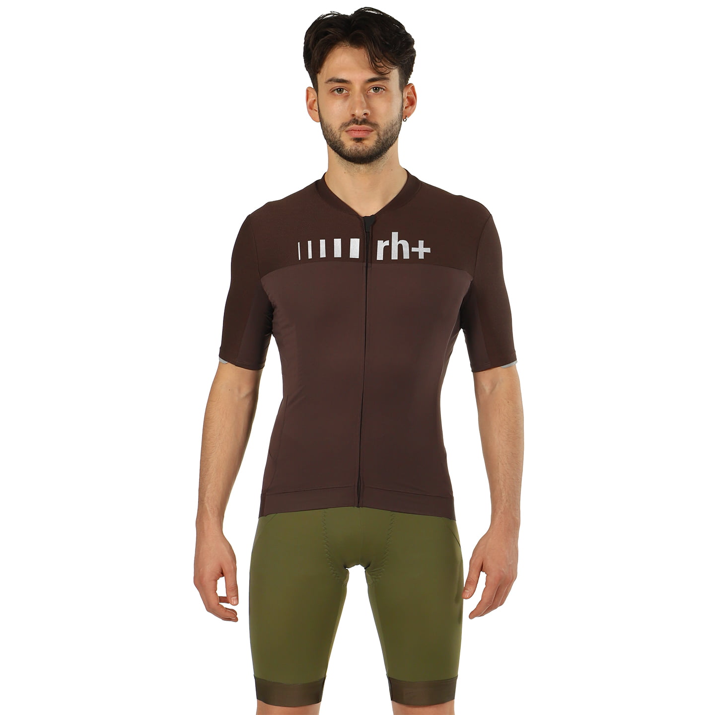 Set (Radtrikot + Radhose) RH+ Logo Set (2 Teile), für Herren