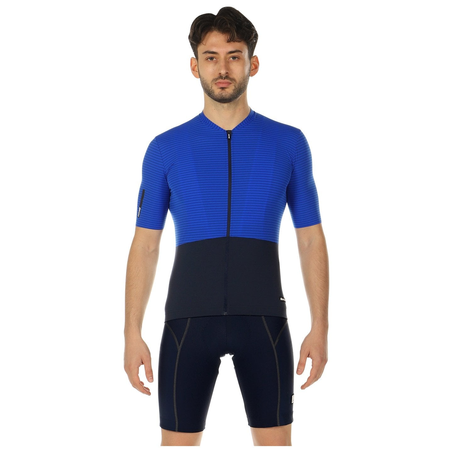 Set (Radtrikot + Radhose) SANTINI Colore Riga Set (2 Teile), für Herren