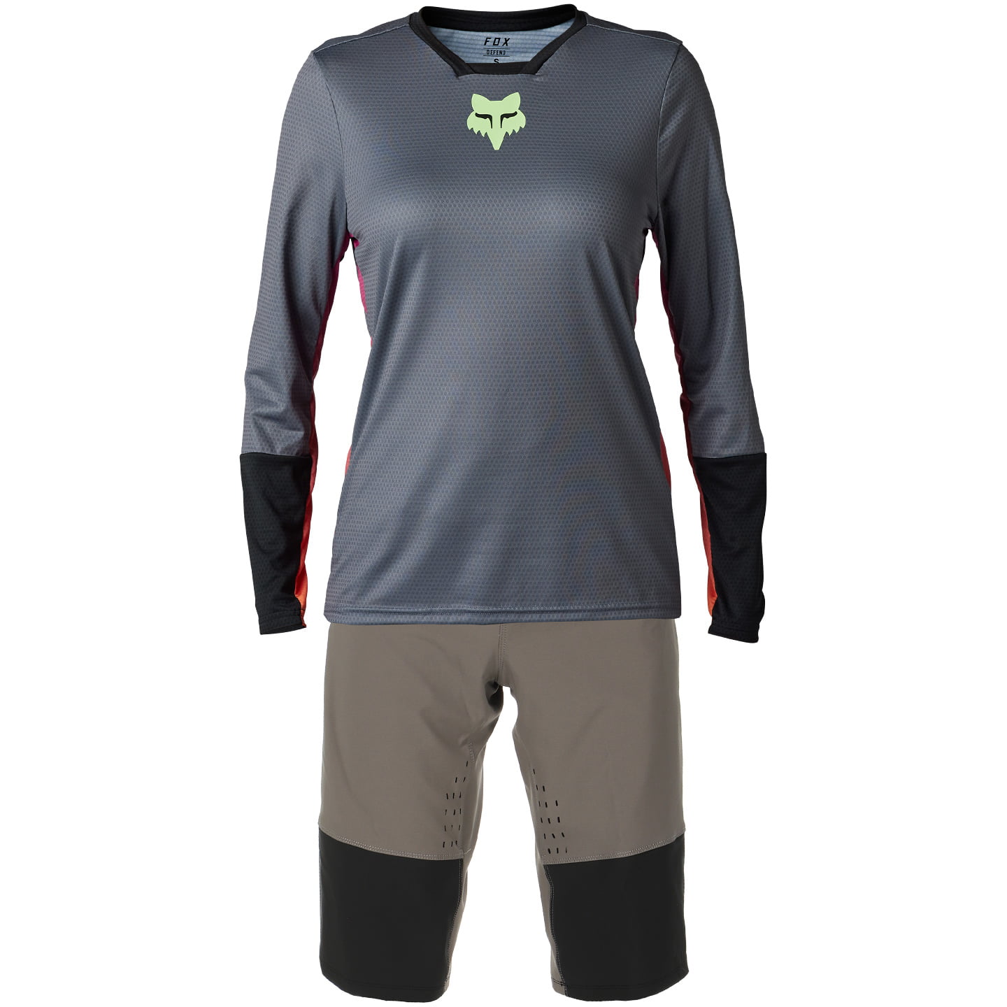 Damen-Set (Radtrikot + Radhose) FOX Defend Race Damen-Set (2 Teile),