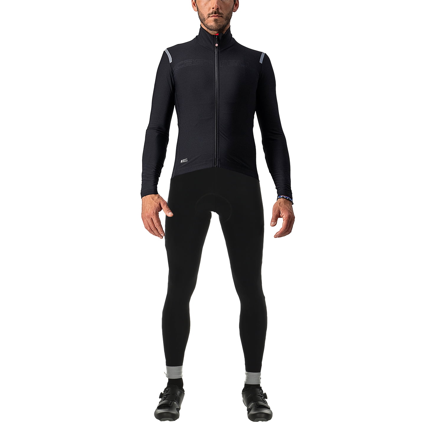 Set (Winterjacke + lange Radhose) CASTELLI Tutto Nano RoS Set (2 Teile), für