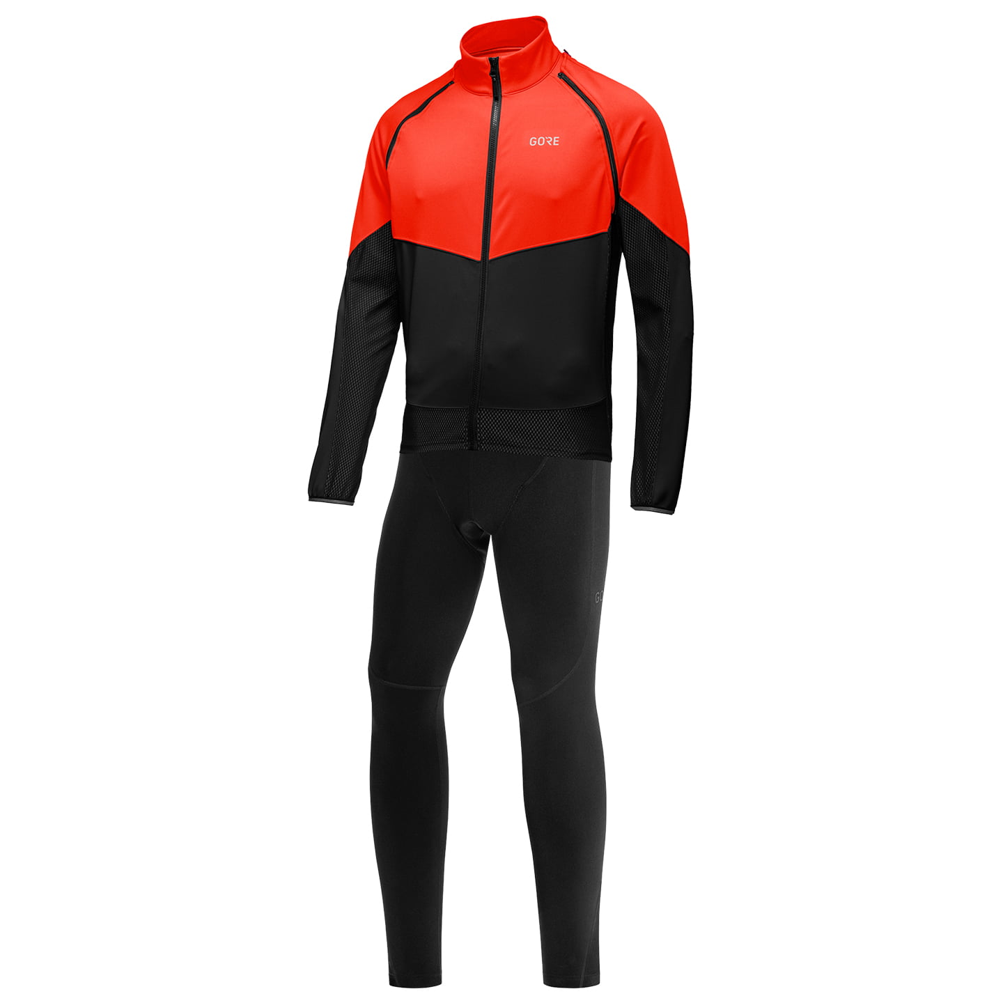 Set (Winterjacke + lange Radhose) GORE WEAR Phantom Set (2 Teile), für