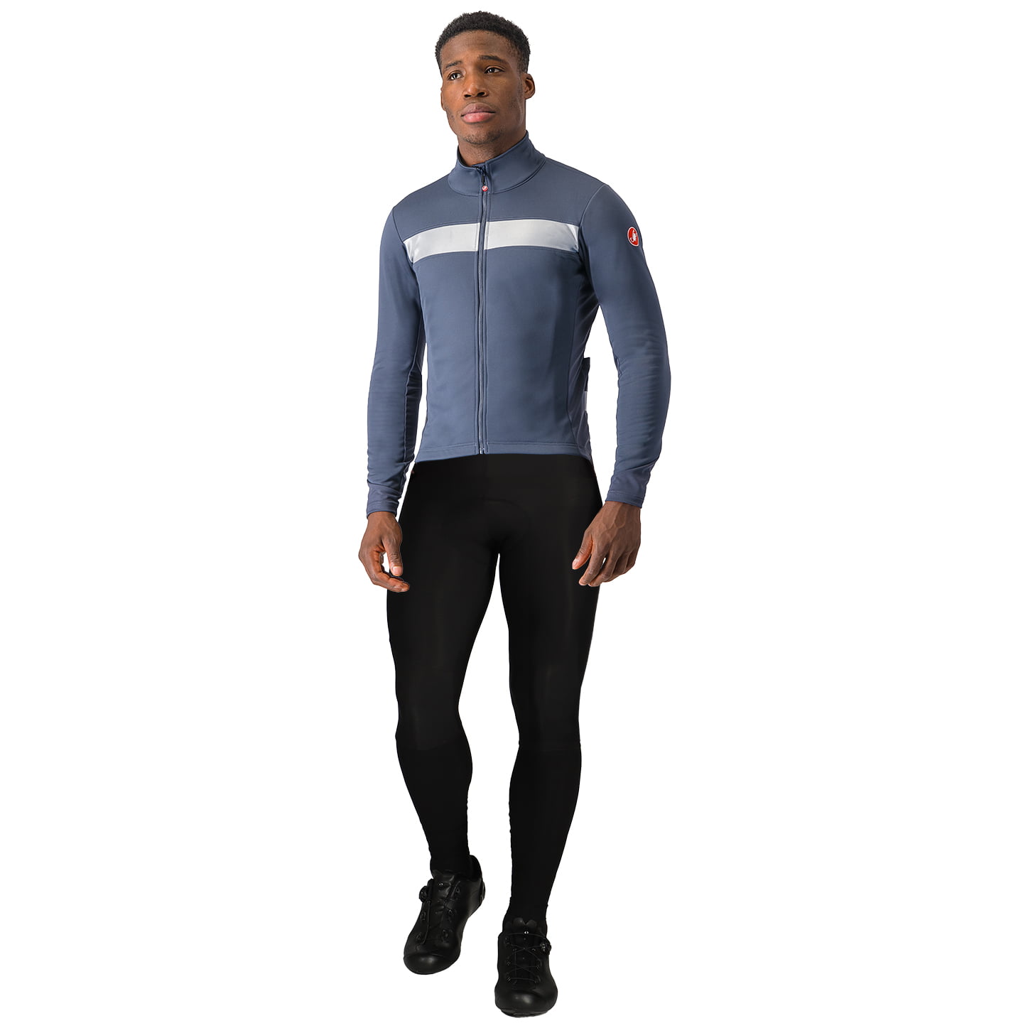 Set (Winterjacke + lange Radhose) CASTELLI Radoppia 3 Set (2 Teile), für