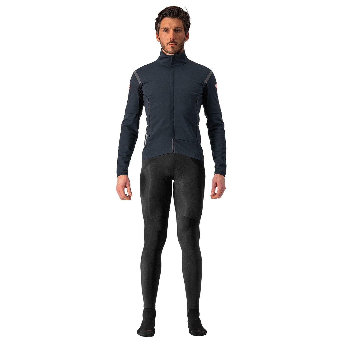 Set (Winterjacke + lange Radhose) CASTELLI Perfetto RoS 2 Convertible Set (2
