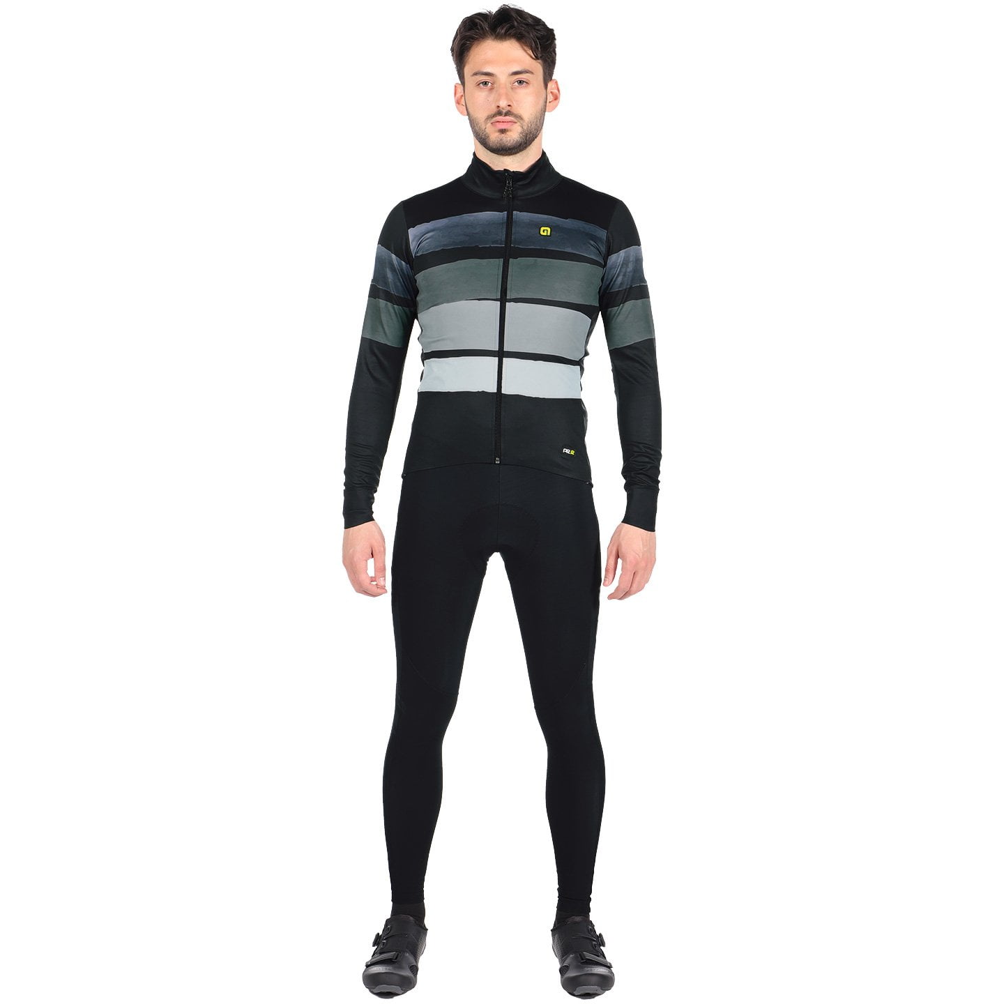Set (Winterjacke + lange Radhose) ALÉ Track, für Herren