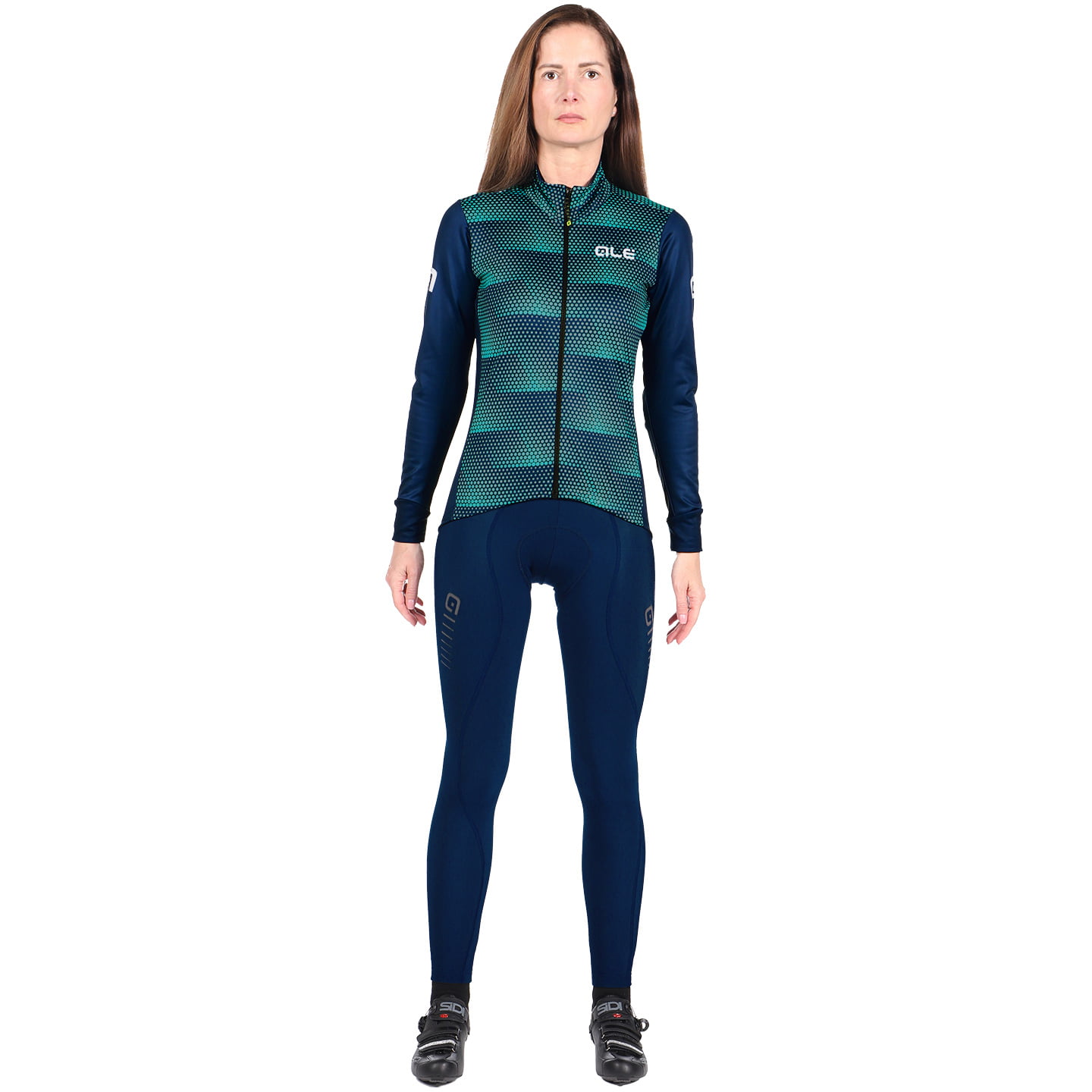 Damen-Set (Winterjacke + lange Radhose) ALÉ Sharp Damen-Set (2 Teile)
