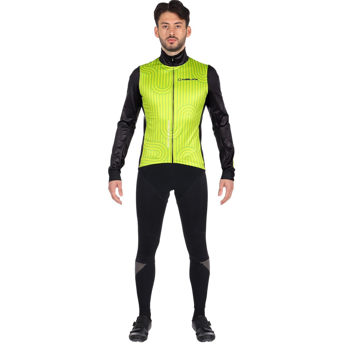 Set (Winterjacke + lange Radhose) NALINI New Strada Set (2 Teile), für