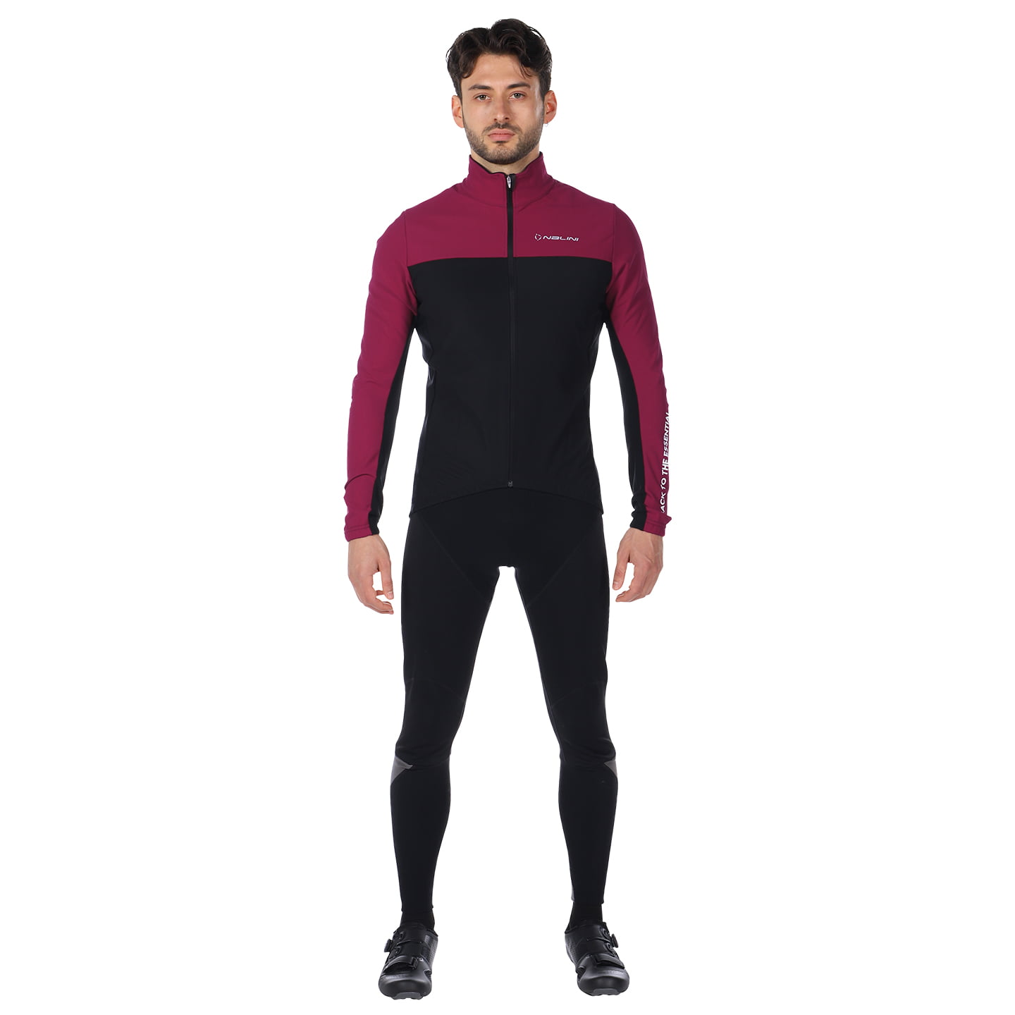 Set (Winterjacke + lange Radhose) NALINI New Road Set (2 Teile), für