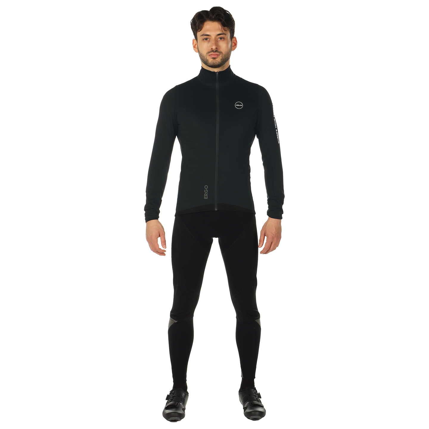 Set (Winterjacke + lange Radhose) NALINI Ergo Set (2 Teile), für Herren