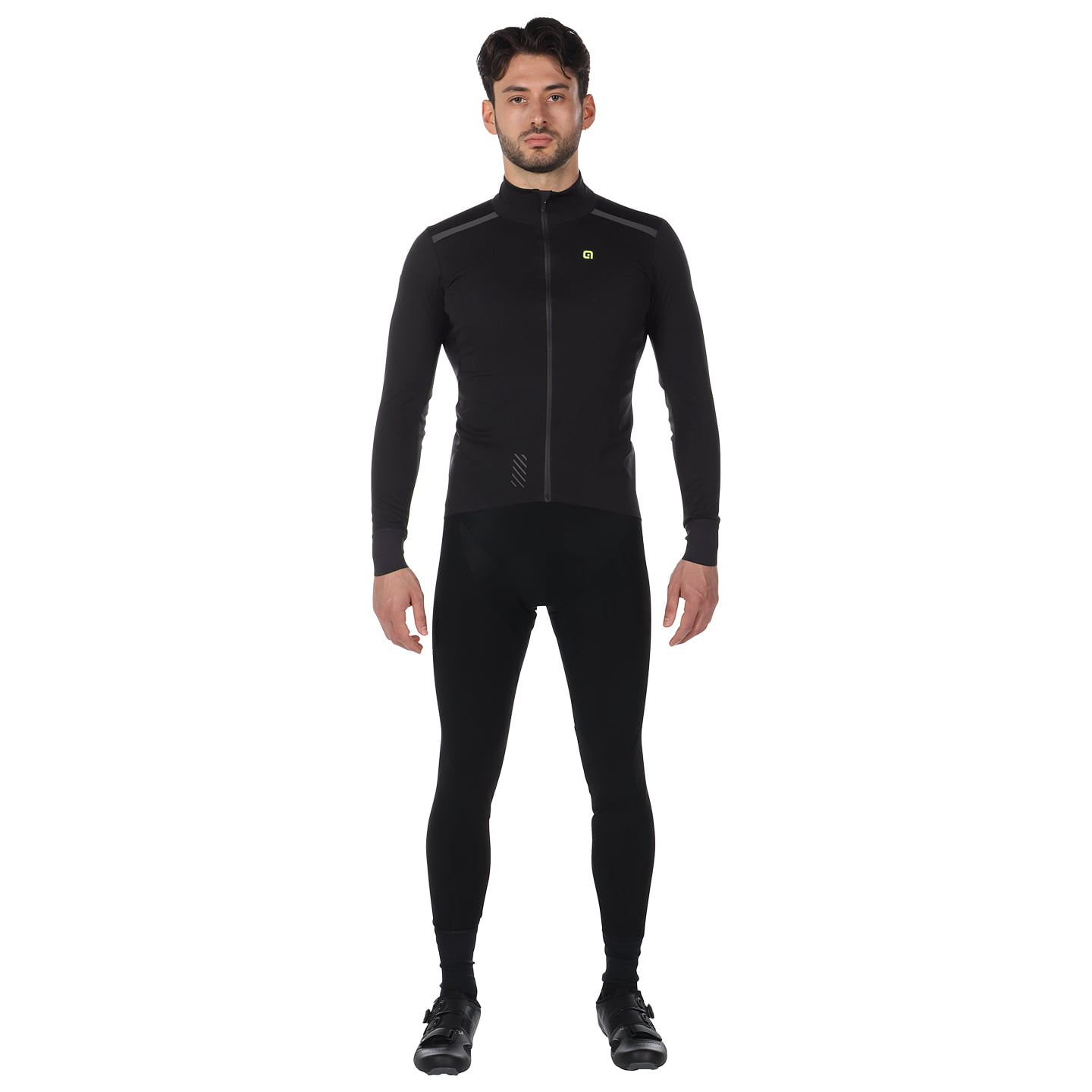 Set (Winterjacke + lange Radhose) ALÉ Defence Set (2 Teile), für Herren