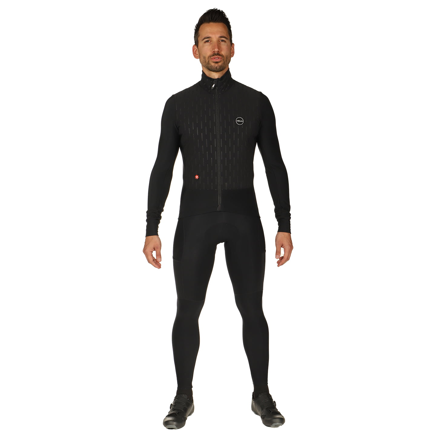 Set (Winterjacke + lange Radhose) NALINI HP Embossed Set (2 Teile), für