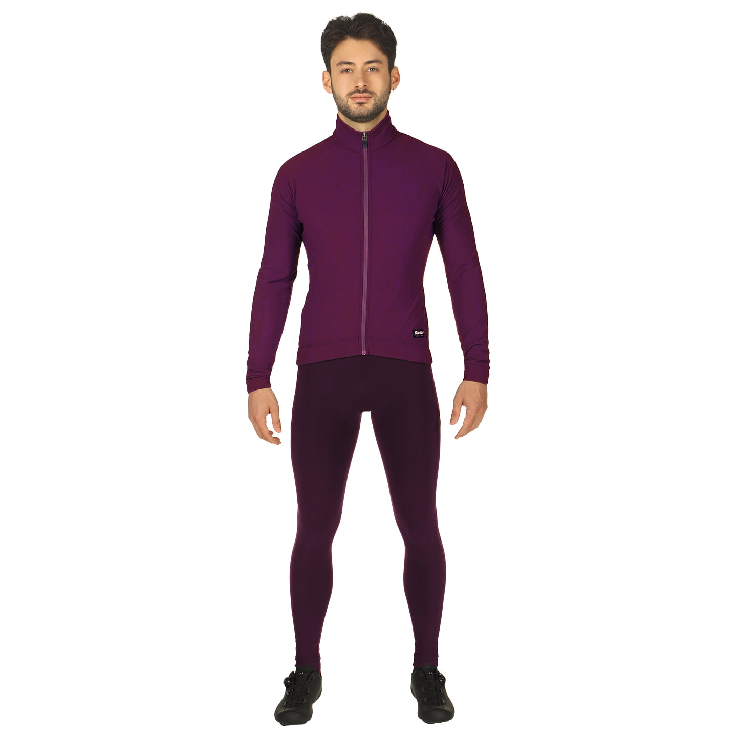 Set (Winterjacke + lange Radhose) SANTINI RTR Set (2 Teile), für Herren