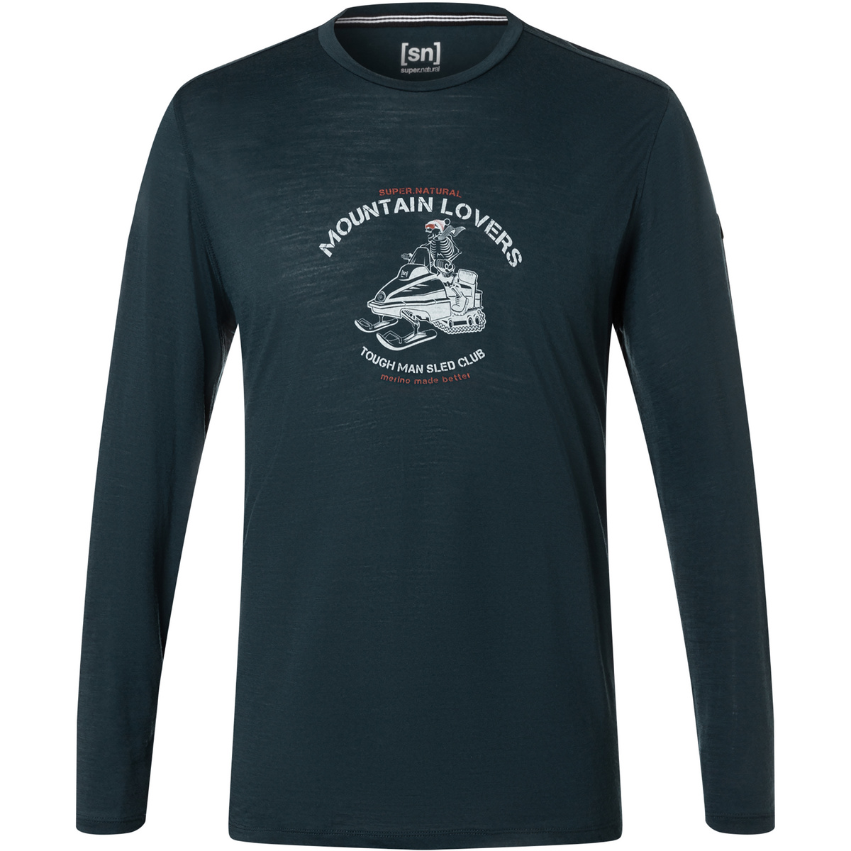 Super.Natural Herren Sled Club Longsleeve