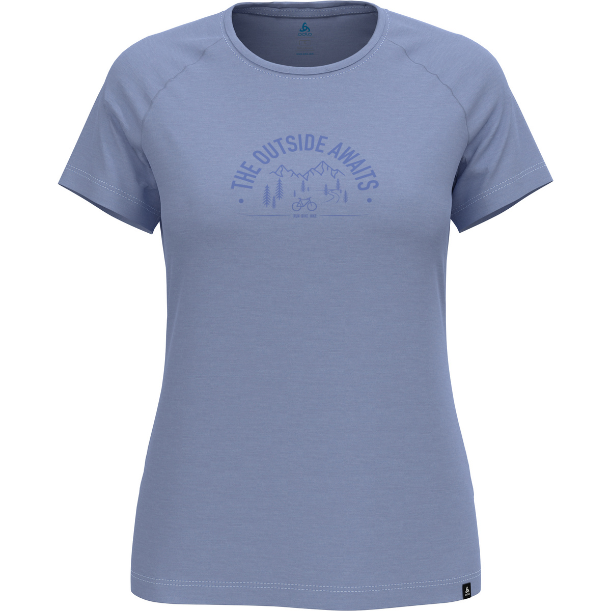 Odlo Damen Ride 365 PW 130 Bike Print T-Shirt