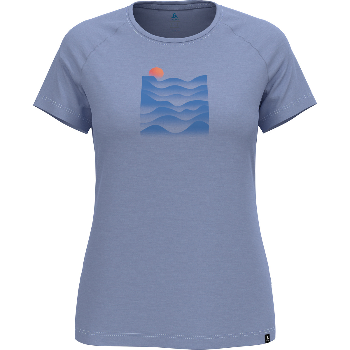 Odlo Damen Ascent PW 130 Sunset T-Shirt